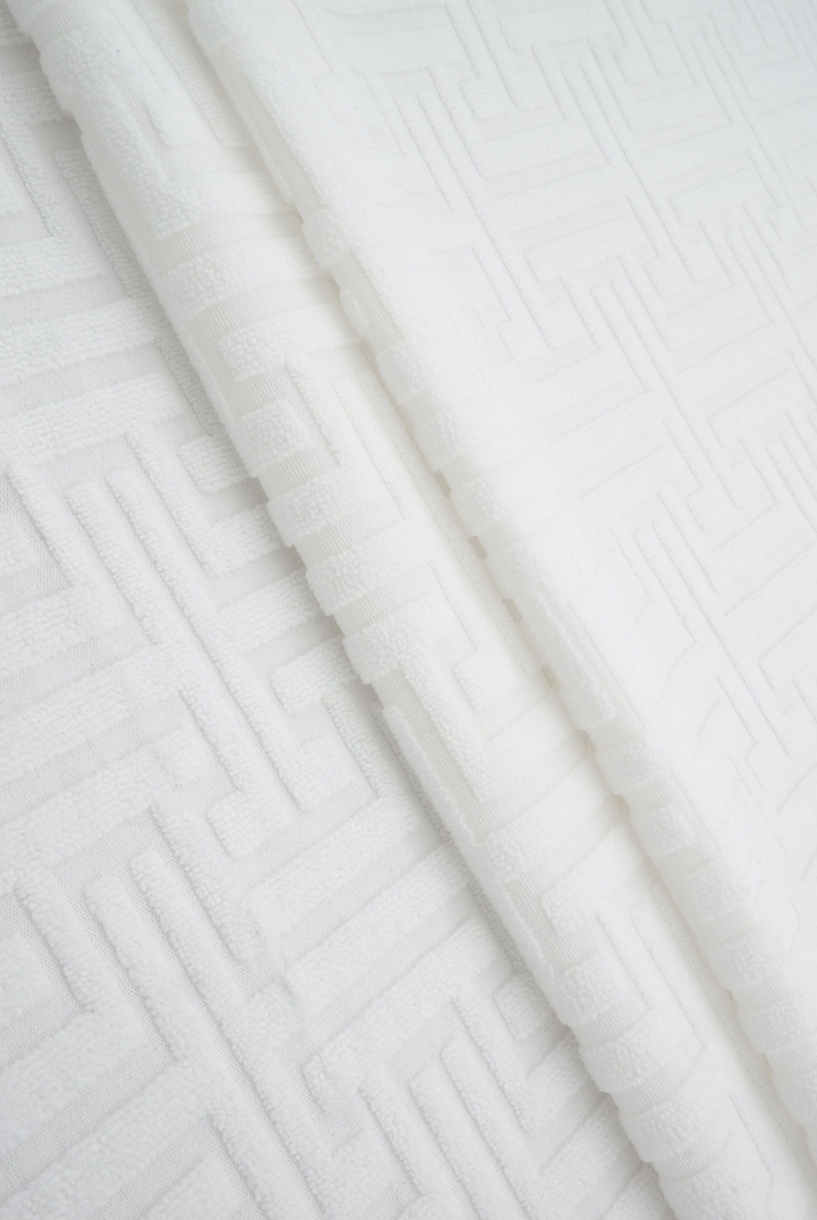 JACQ-4475 IVORY BOTTOMS DRESS GEOMETRIC JACQUARD KNIT LIVERPOOL OUTERWEAR PANTS POLYESTER SKIRTS SOLID SPANDEX STRETCH SWEATER TOPS