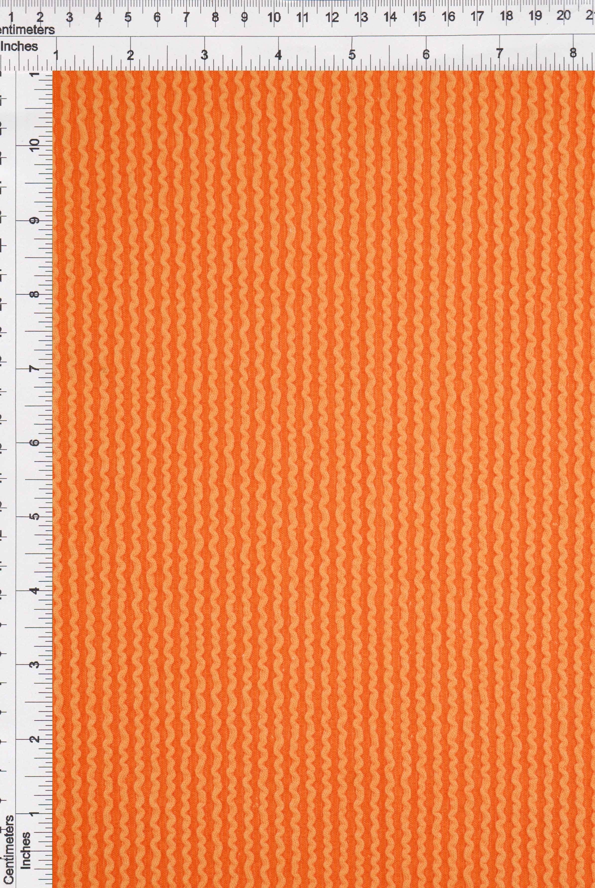 Jacquard Double Knit Rib Stretch Fabric - KNT4463