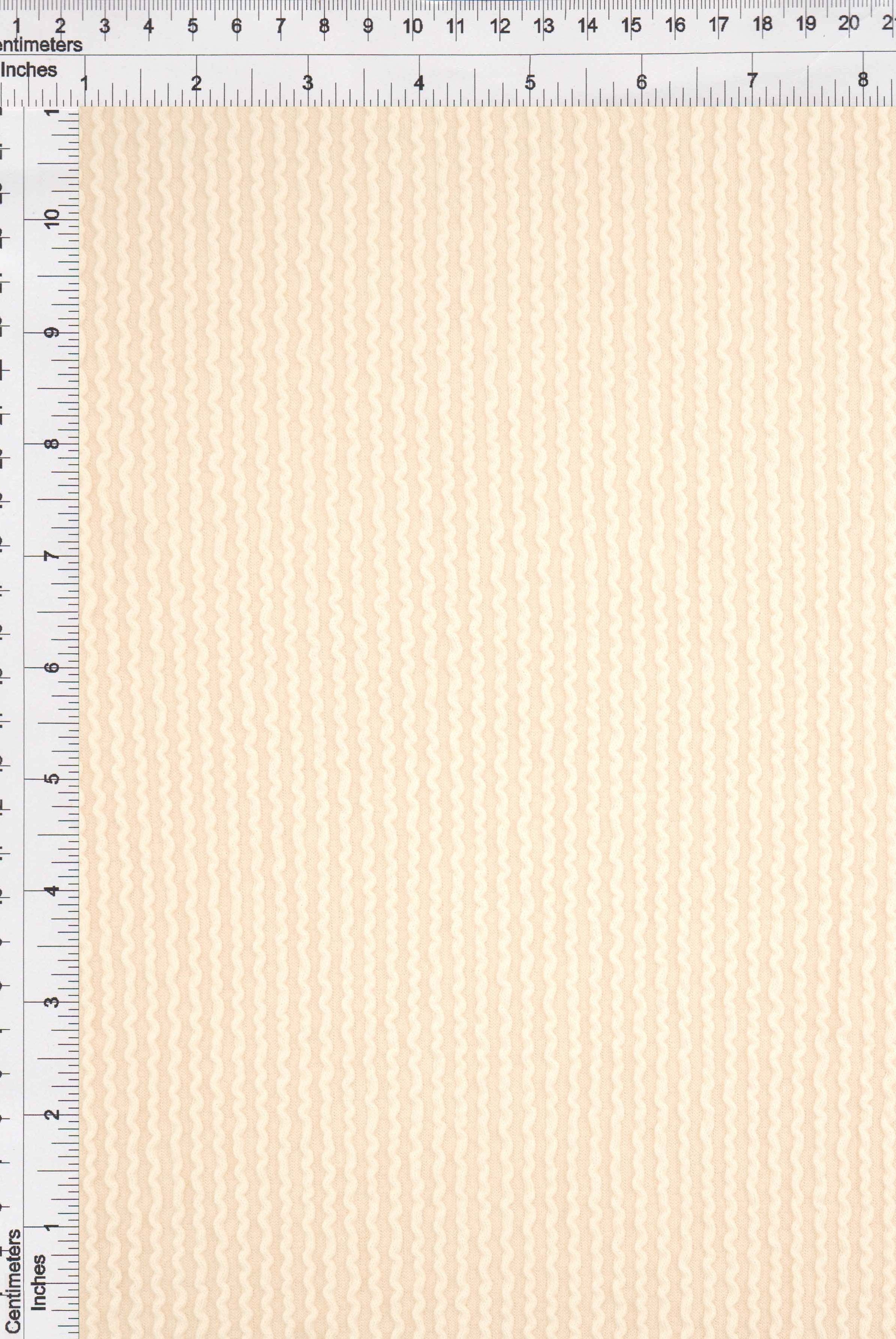 Jacquard Double Knit Rib Stretch Fabric - KNT4463