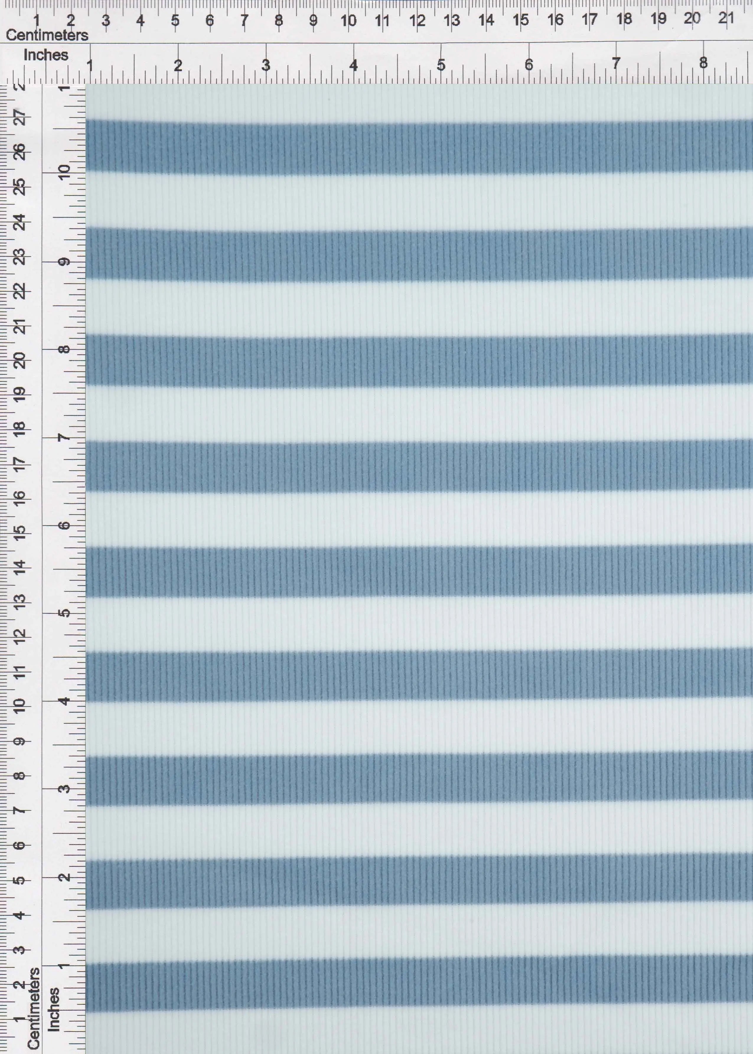 KNT4544 DENIM VINTAGE BLOUSE BLUE DRESS FLEECE KNIT LOUNGEWEAR POLYESTER RIBBED 2X2 SPANDEX STRETCH STRIPE SWEATSHIRT TOPS TUNICS WHITE