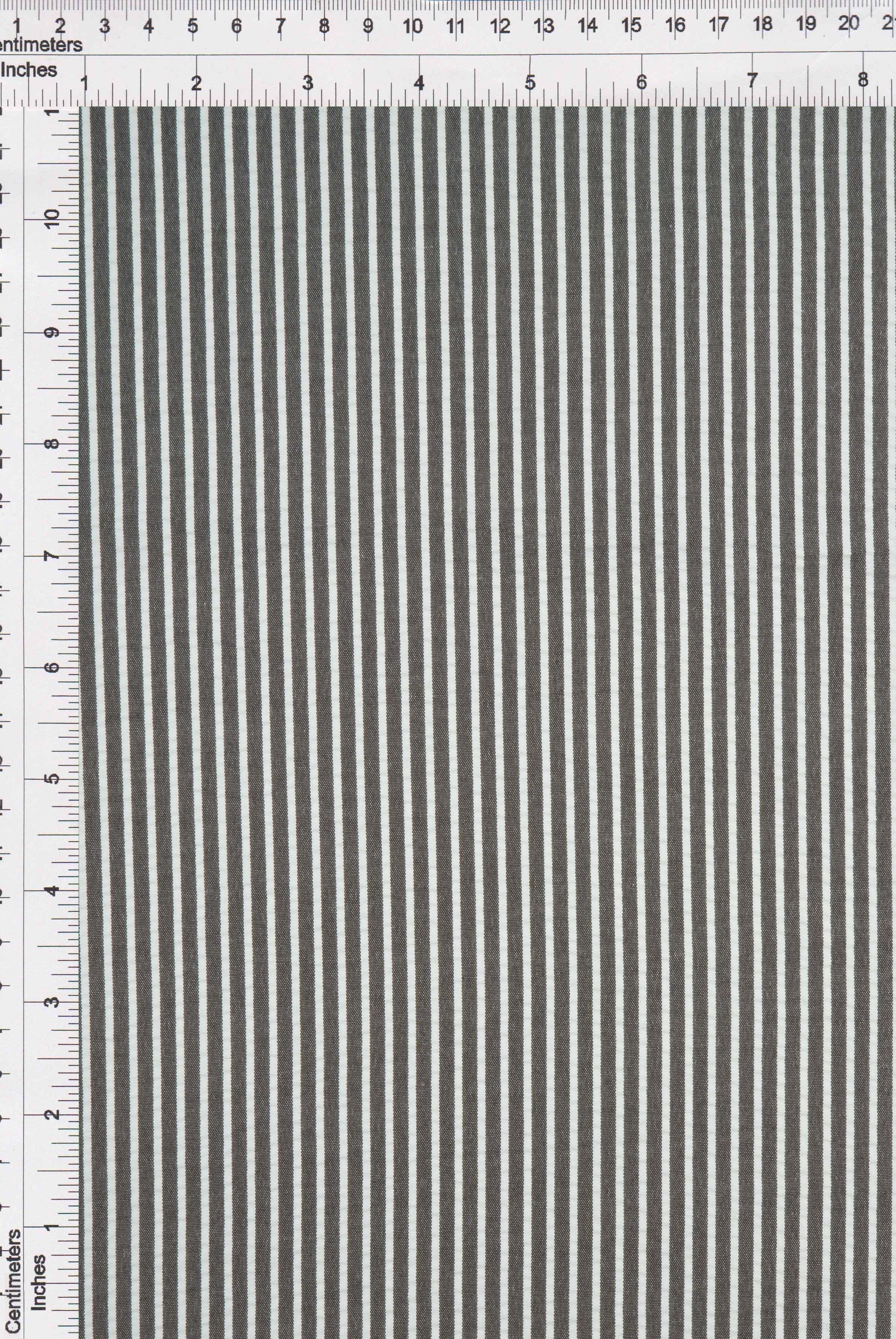 Seersucker Stripe Polyester Rayon Woven Fabric - POP4621