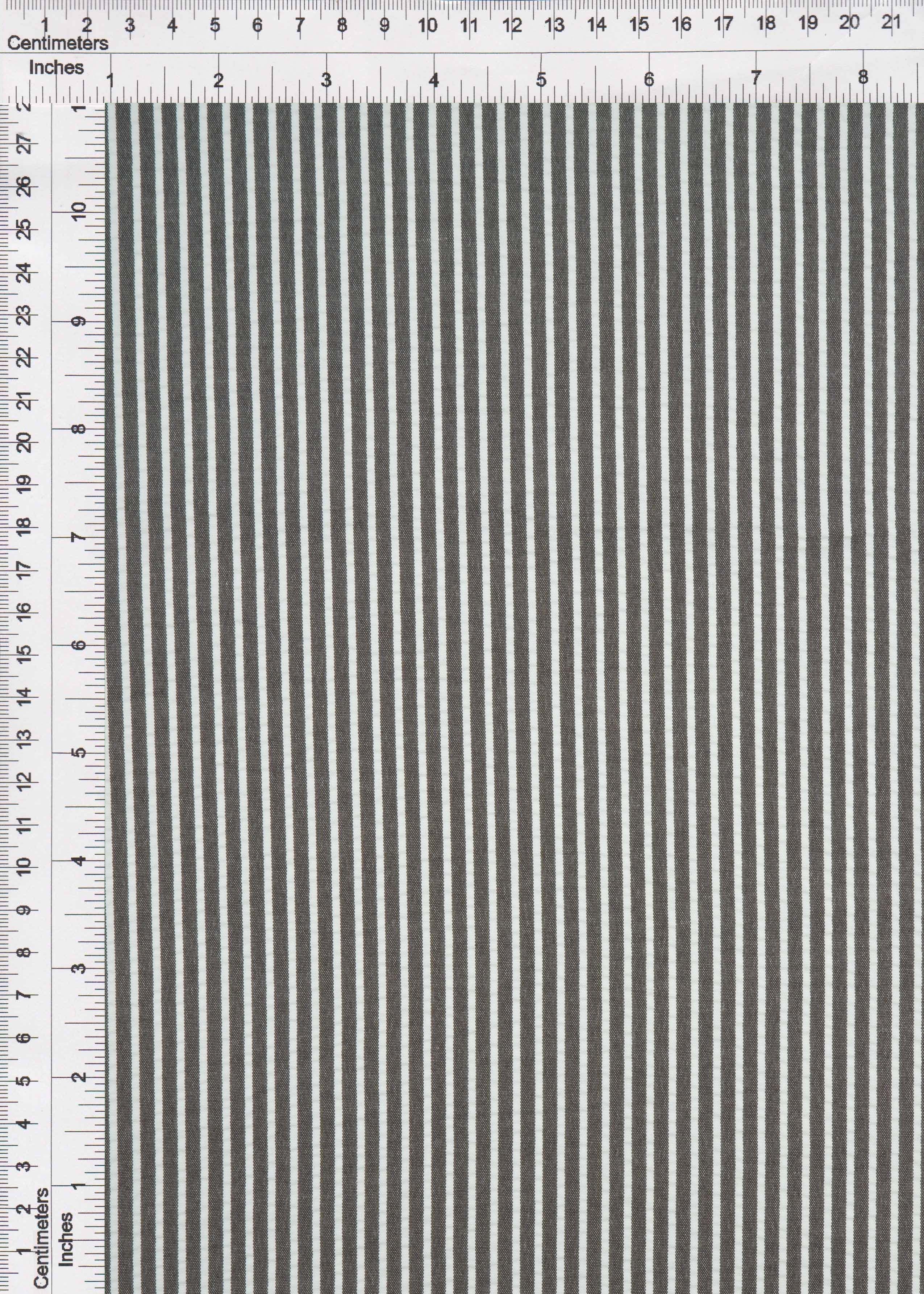 Seersucker Stripe Polyester Rayon Woven Fabric - POP4621