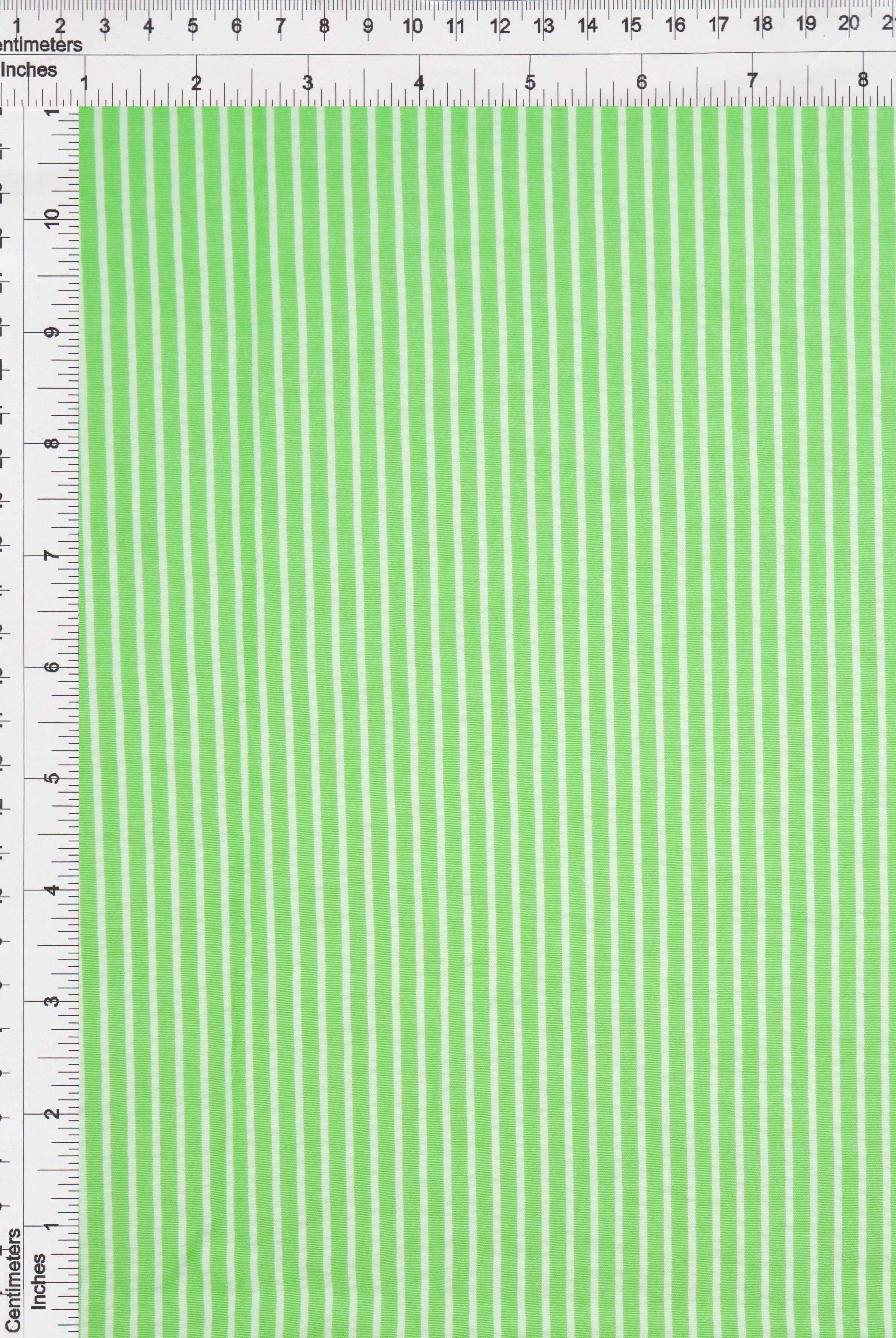 Seersucker Stripe Polyester Rayon Woven Fabric - POP4621