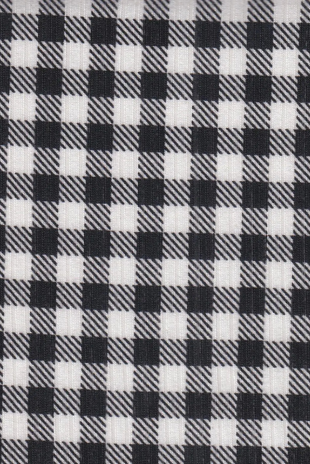 KNT3422-DU918 BLACK BIKER SHORTS BODYSUIT BOTTOMS CAMI DRESS GINGHAM KNIT PANTS POLYESTER PRINT RIBBED 4X2 SKIRTS SPANDEX STRETCH SWEATER TOPS