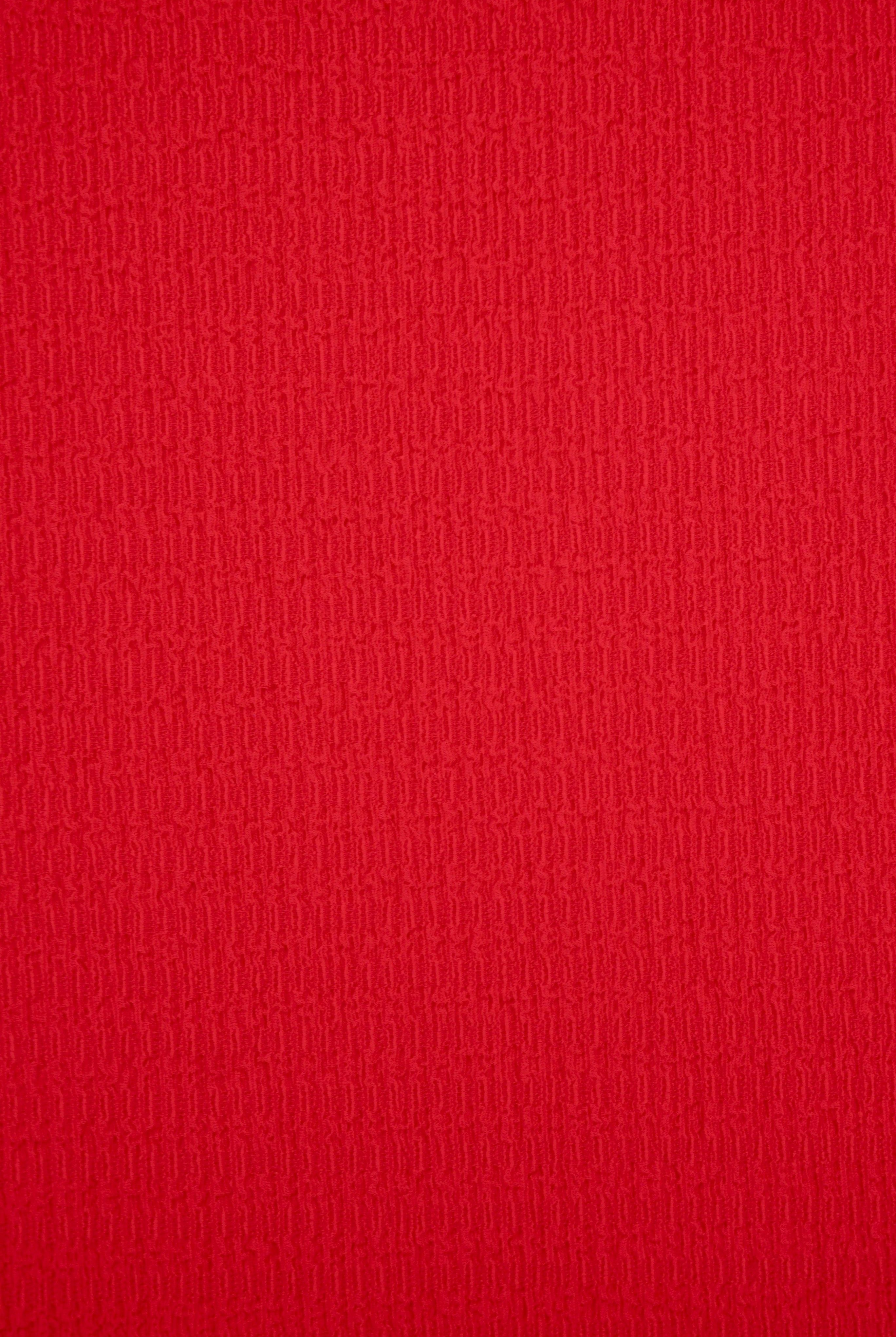 CRP4473 RED ACTIVEWEAR BODYSUIT BOTTOMS CREPE DRESS JERSEY NO-PRINT POLYESTER SOLID SPANDEX WOVEN