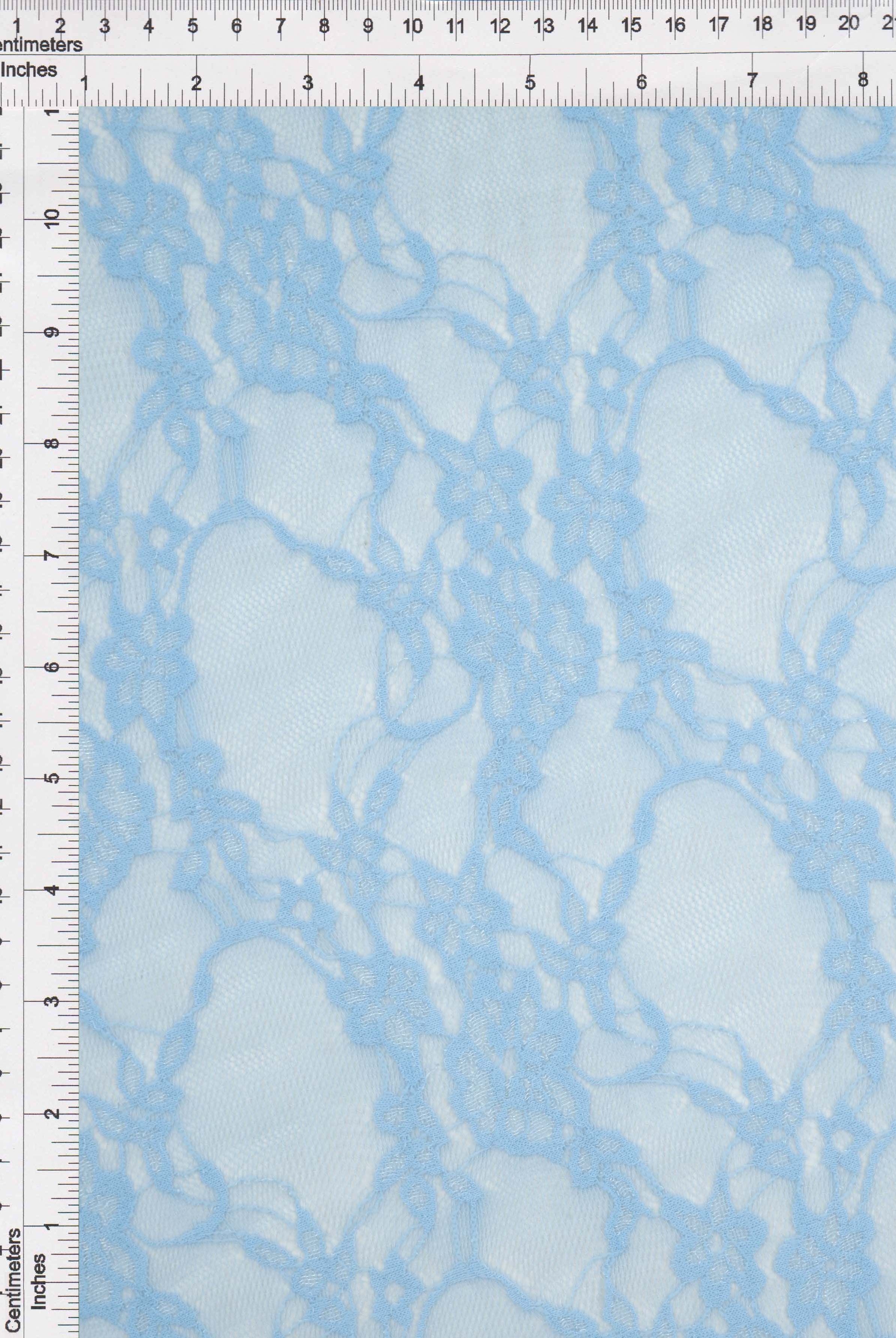 Nylon Floral Lace Fabric - LACE-1483