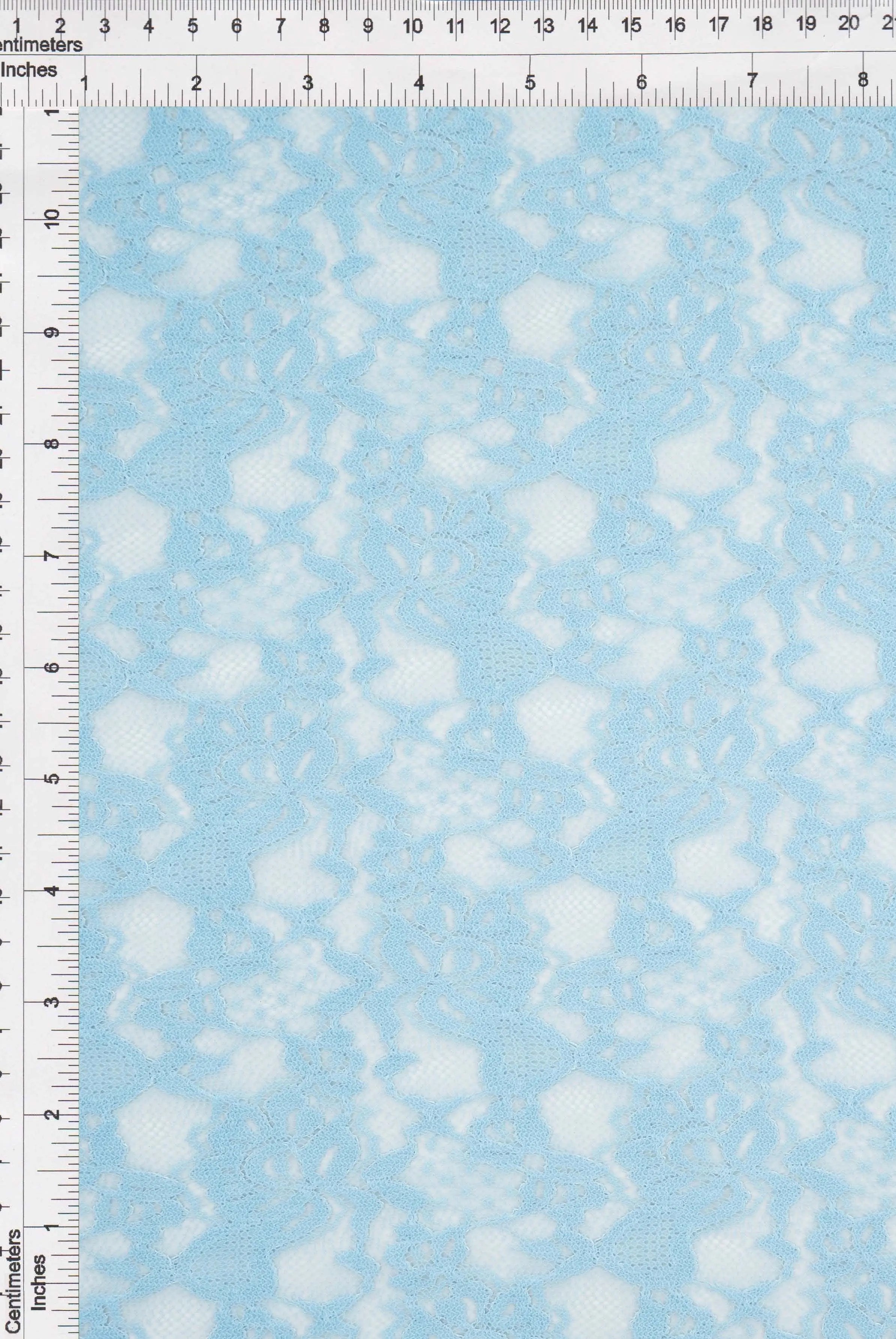 LACE4478 BLUE POWDER BLOUSE BODYSUIT BOTTOMS CAMI DRESS FLORAL LACE LOUNGEWEAR POLYESTER SOLID SPANDEX T-SHIRT TOPS TUNICS