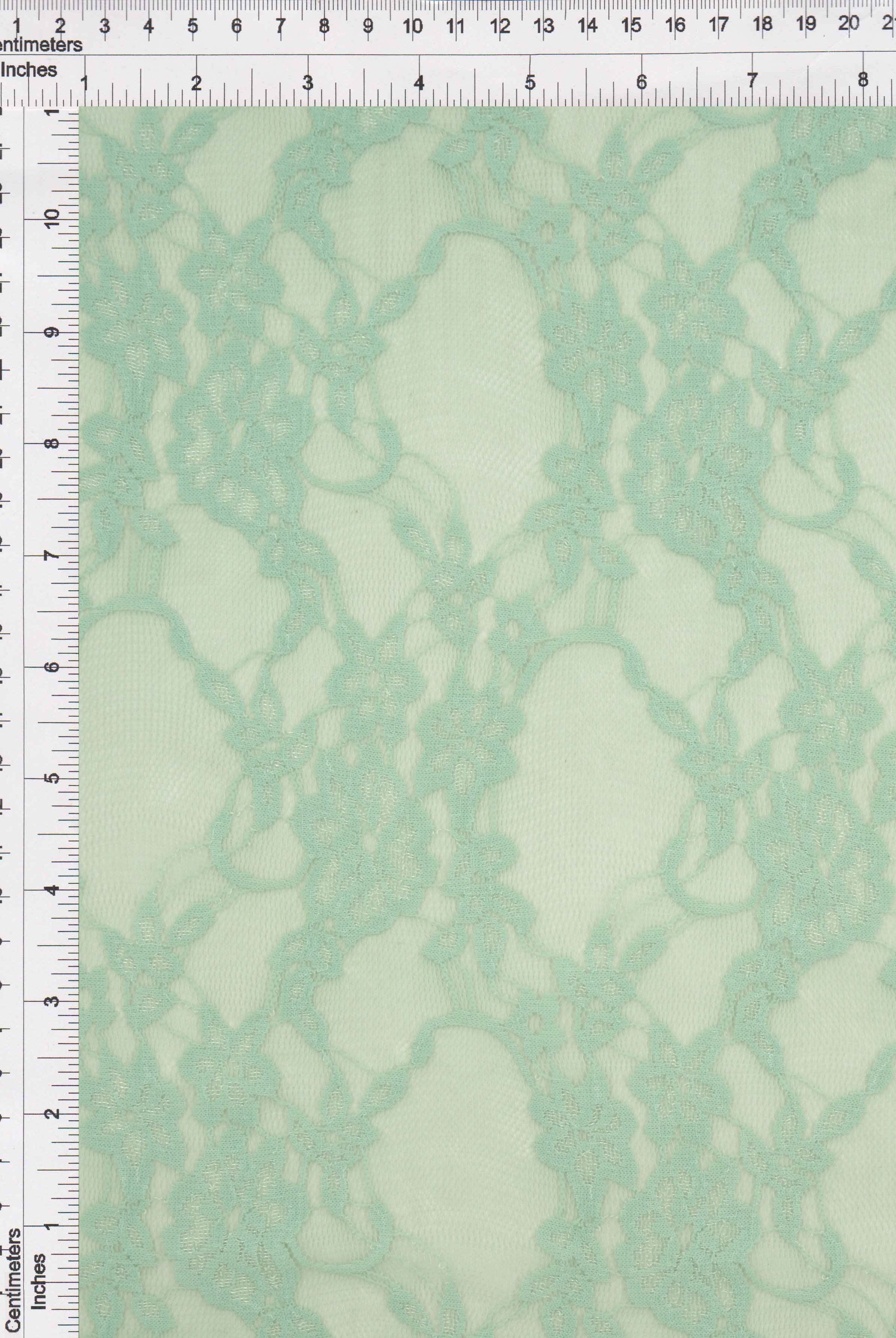 LACE-1483 SAGE AQUA BLOUSE BOTTOMS CAMI DRESS FLORAL GREEN LACE LOUNGEWEAR NYLON SKIRTS SOLID SPANDEX TOPS