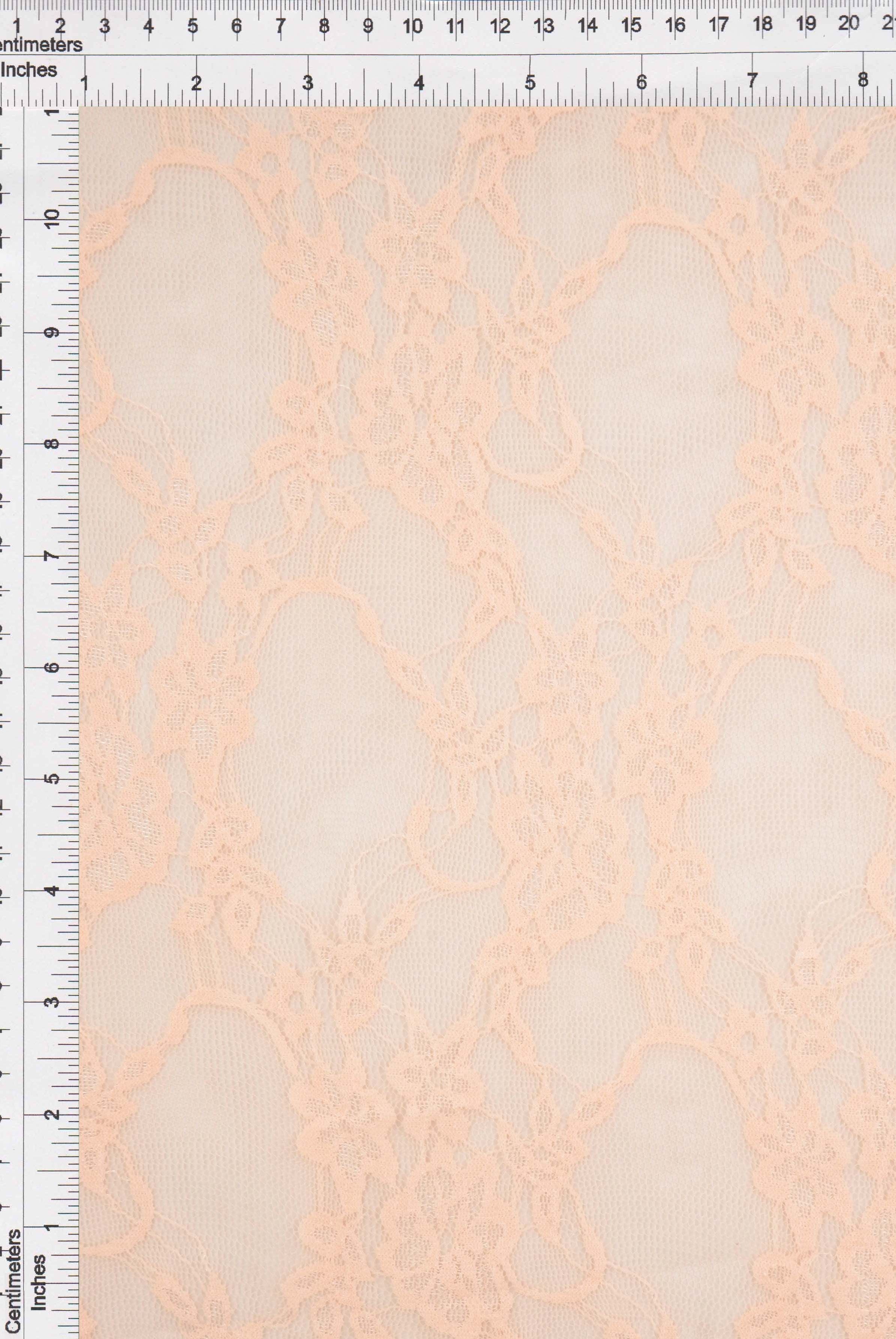 Nylon Floral Lace Fabric - LACE-1483