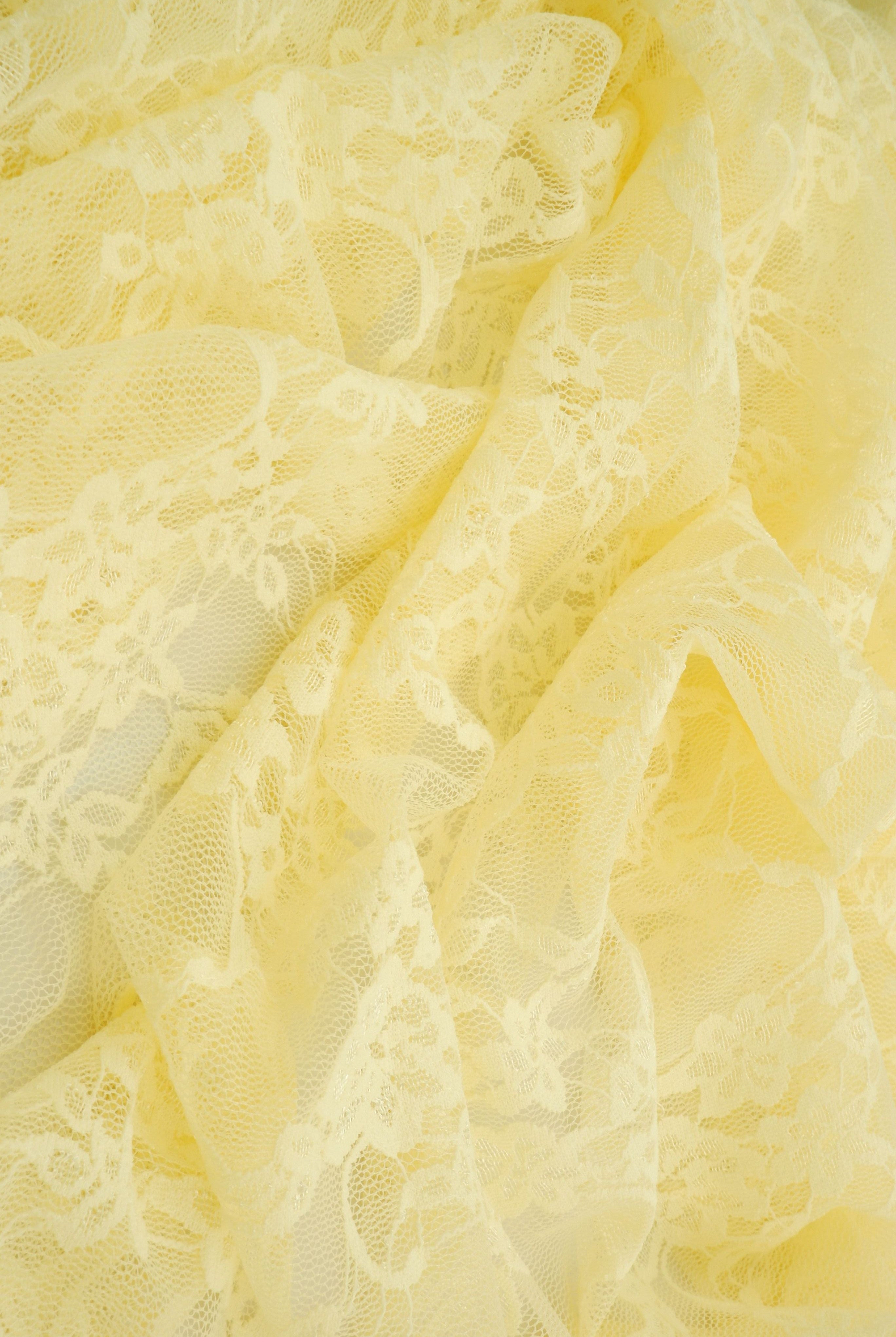 Nylon Floral Lace Fabric - LACE-1483