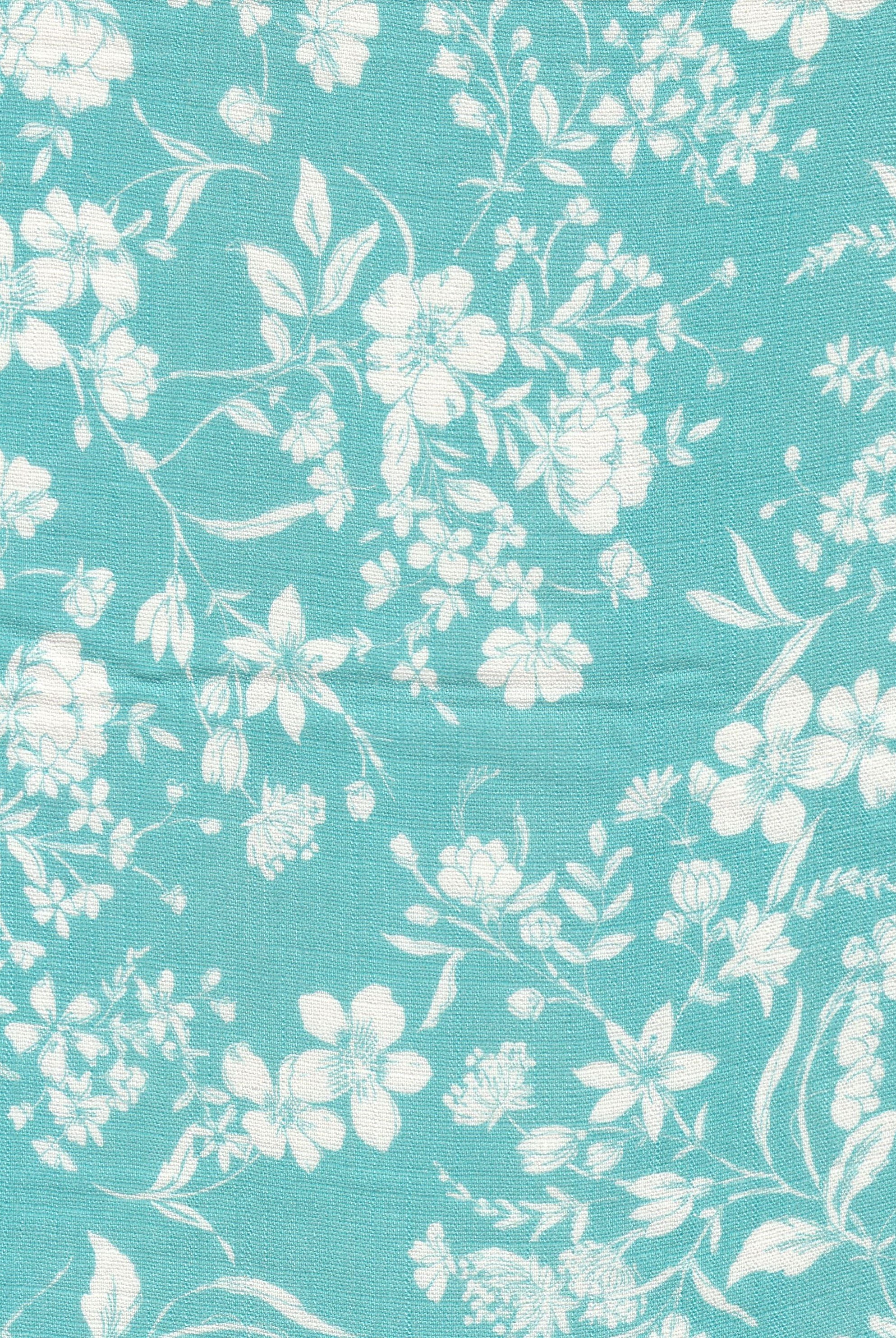 Floral Linen Slub Woven Fabric - LIN-MS10146