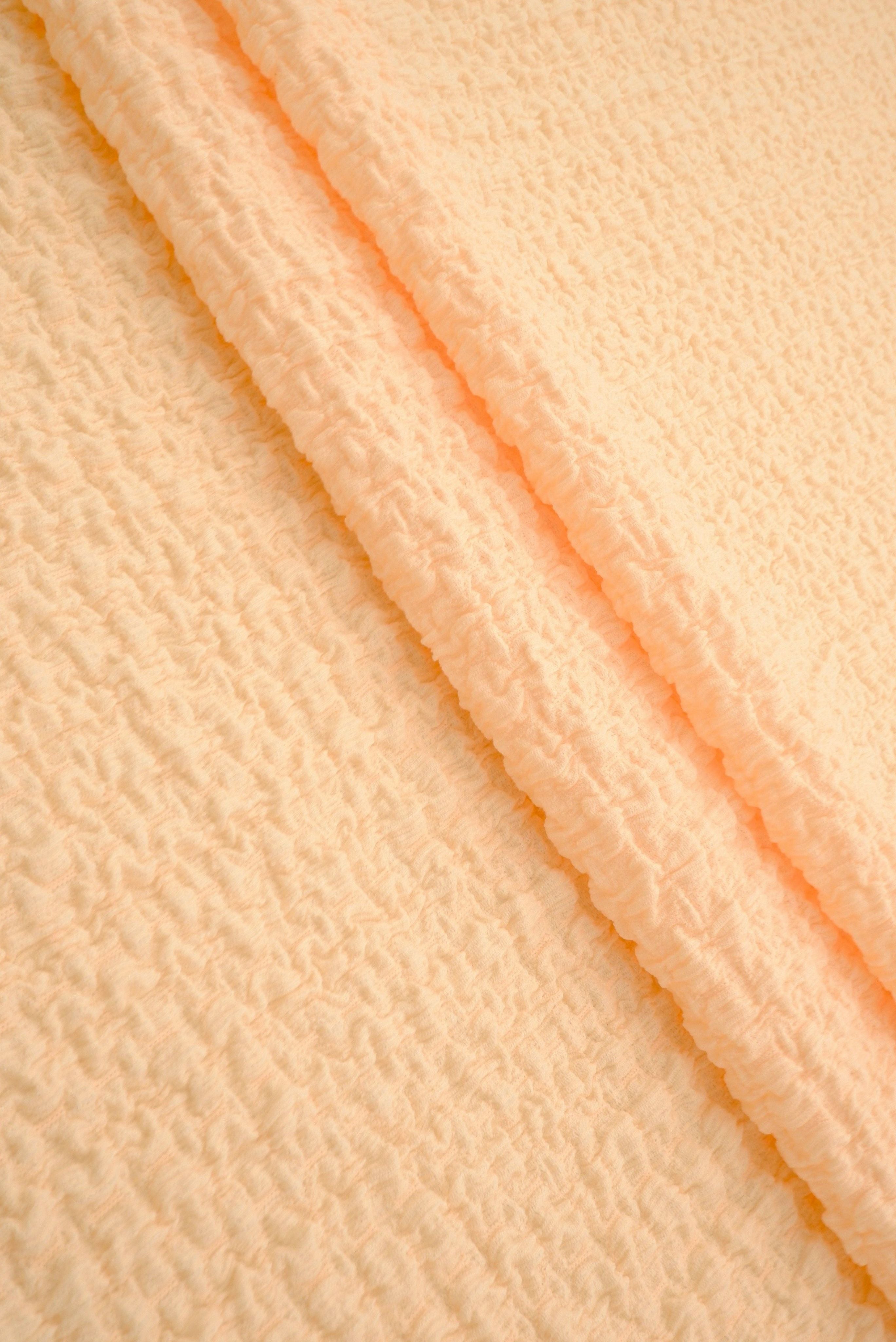 Waffle Crepe Solid Knit Fabric - CRP4501