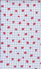 KNT3422-MS11494 BLUE LT. BIKER SHORTS BLOUSE BOTTOMS CAMI DRESS KNIT PANTS POLYESTER PRINT RIB 4X2 SKIRTS SPANDEX STRAWBERRY STRETCH TOPS YUMMY