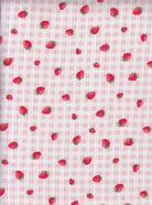 KNT3422-MS11494 PINK BLUSH BIKER SHORTS BLOUSE BOTTOMS CAMI DRESS KNIT PANTS POLYESTER PRINT RIB 4X2 SKIRTS SPANDEX STRAWBERRY STRETCH TOPS YUMMY