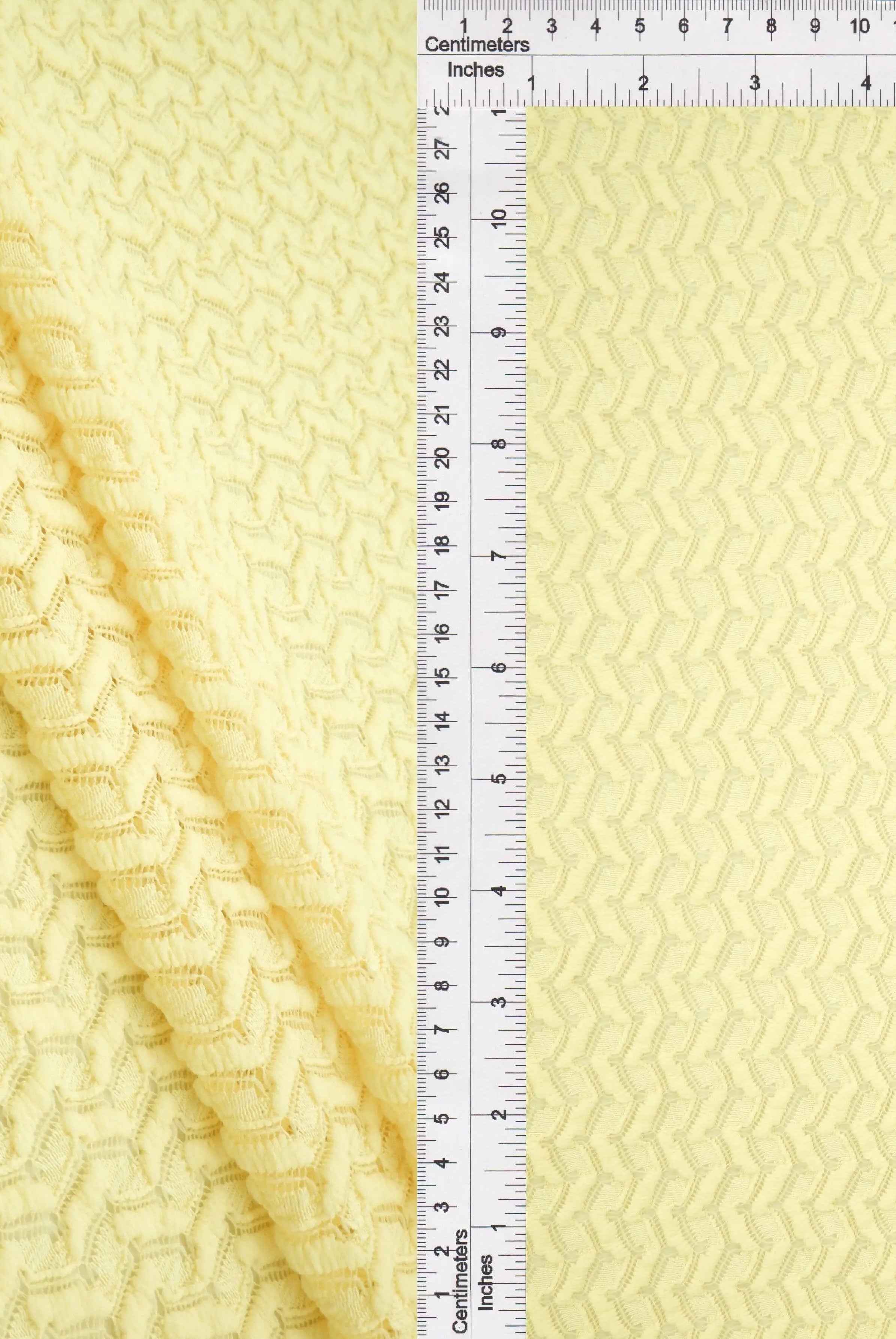 LACE4557 YELLOW LT. BLOUSE BODYSUIT BOTTOMS CAMI CROCHET DRESS LACE LOUNGEWEAR NO-PRINT POLYESTER SOLID SPANDEX T-SHIRT TOPS TUNICS