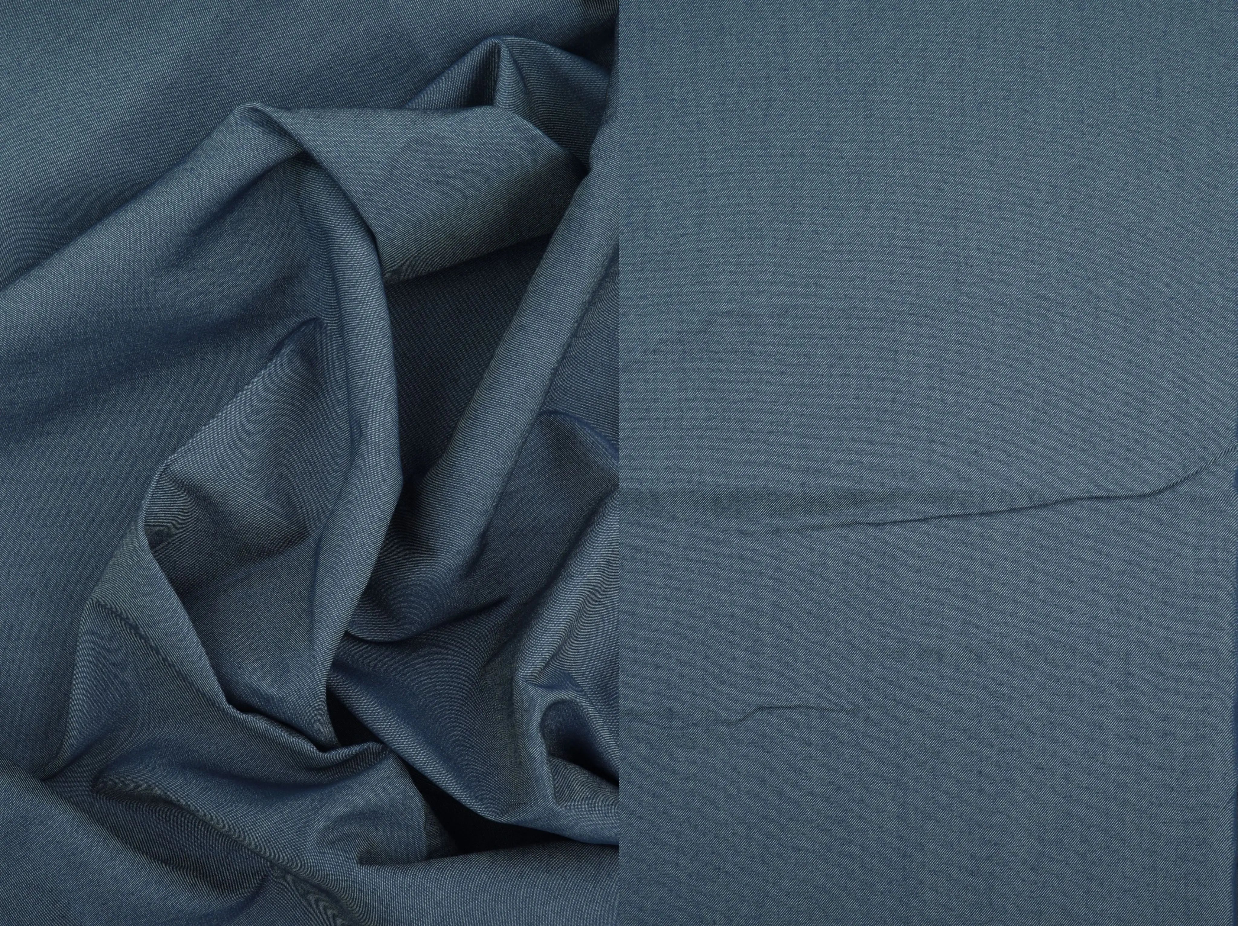 Chambray Solid Woven Fabric DEN-4643