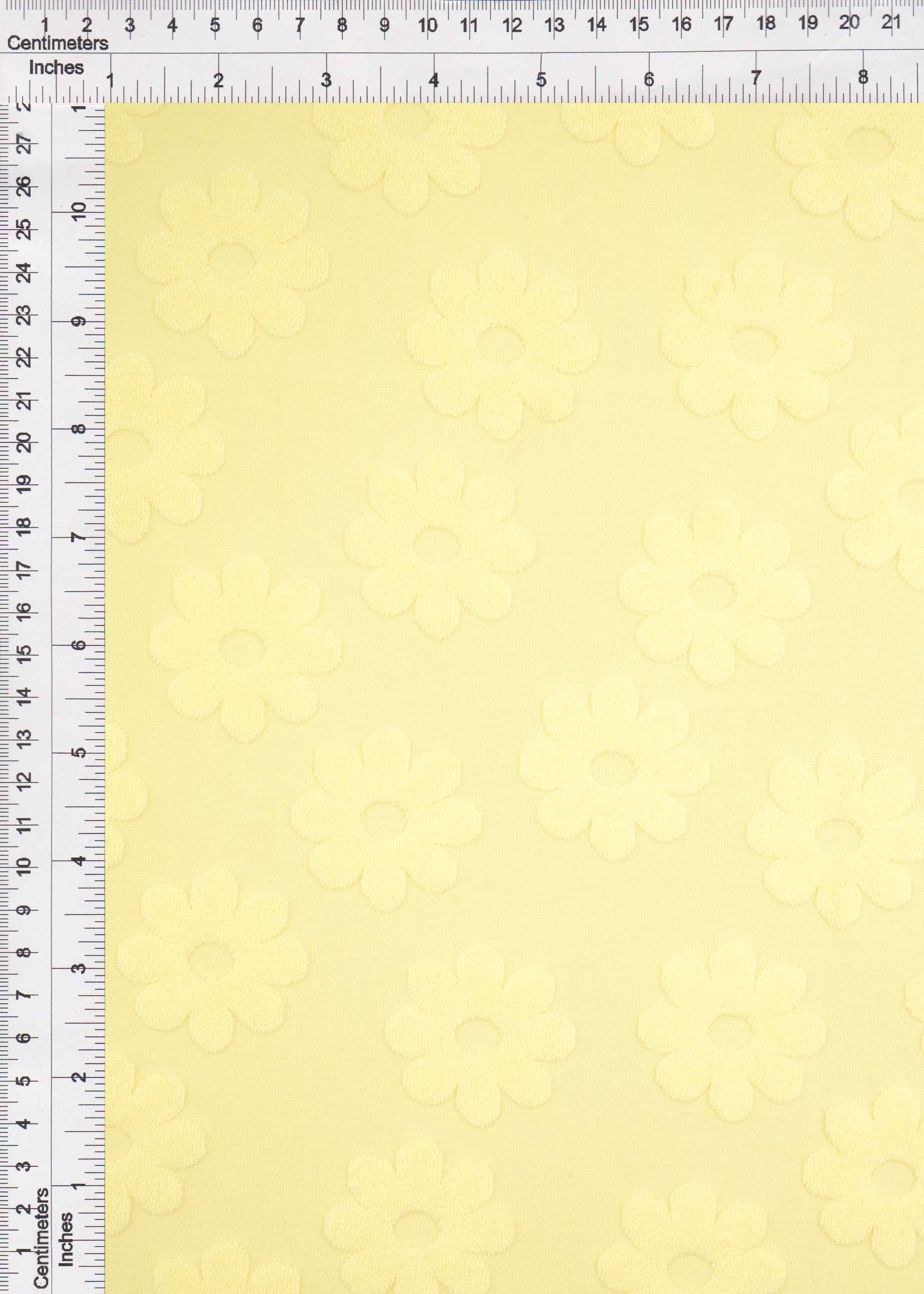 Daisy Floral Jacquard Knit Fabric - JACQ-4480