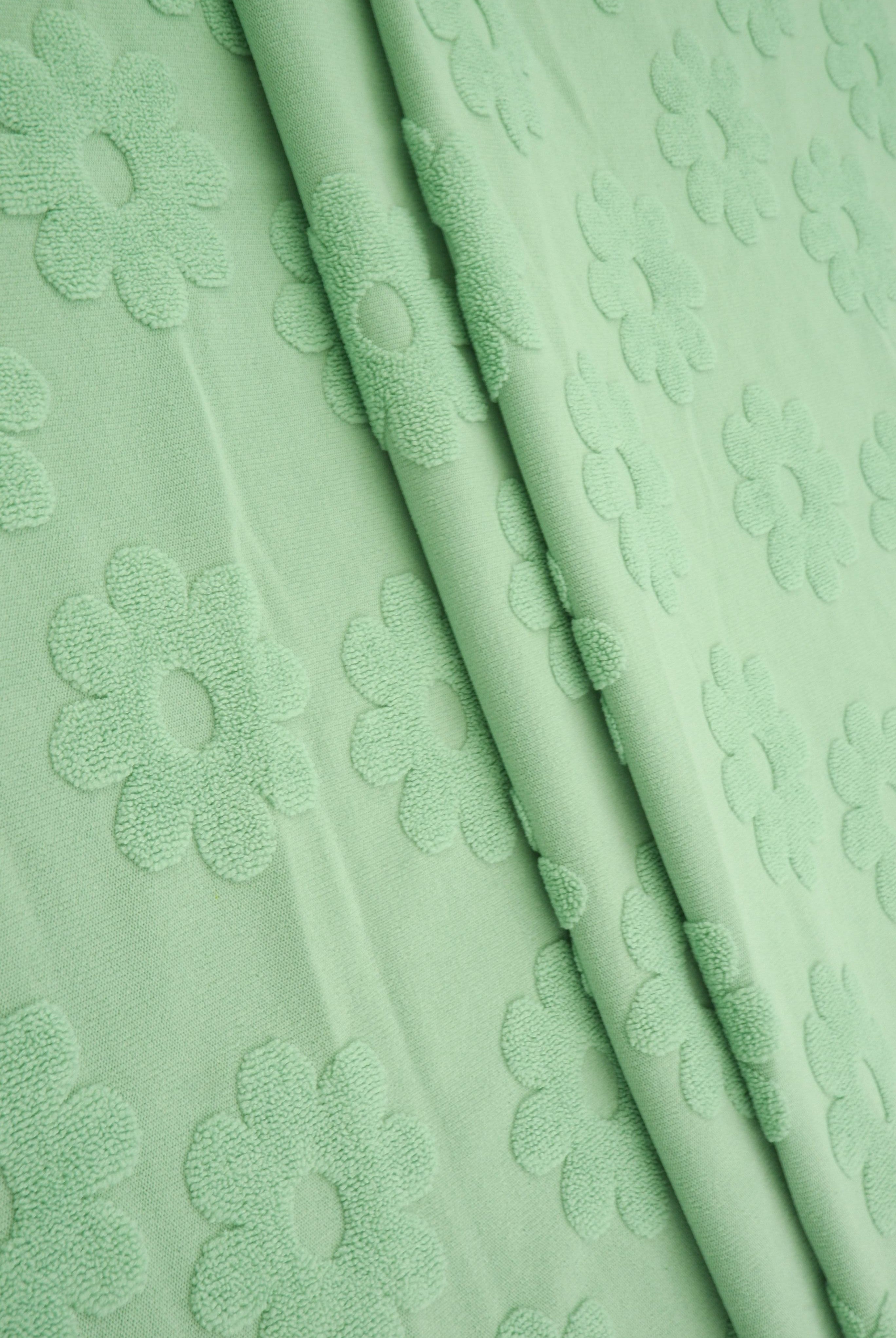 JACQ-4480 SAGE BOTTOMS DAISY FLOWER DRESS GEOMETRIC JACQUARD KNIT LIVERPOOL OUTERWEAR PANTS POLYESTER SKIRTS SOLID SPANDEX STRETCH SWEATER TOPS