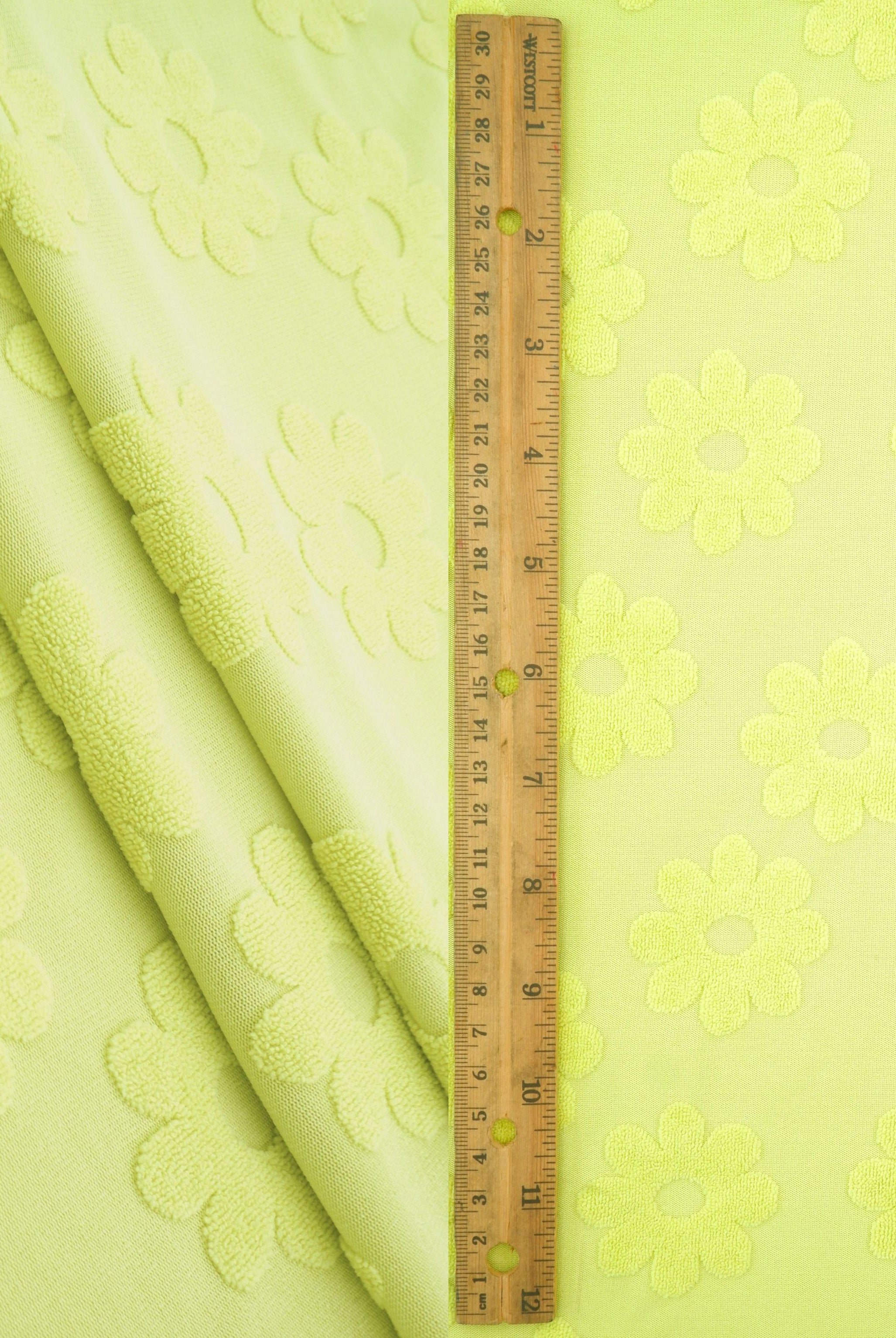 JACQ-4480 LIME BOTTOMS DAISY FLOWER DRESS GEOMETRIC JACQUARD KNIT LIVERPOOL OUTERWEAR PANTS POLYESTER SKIRTS SOLID SPANDEX STRETCH SWEATER TOPS