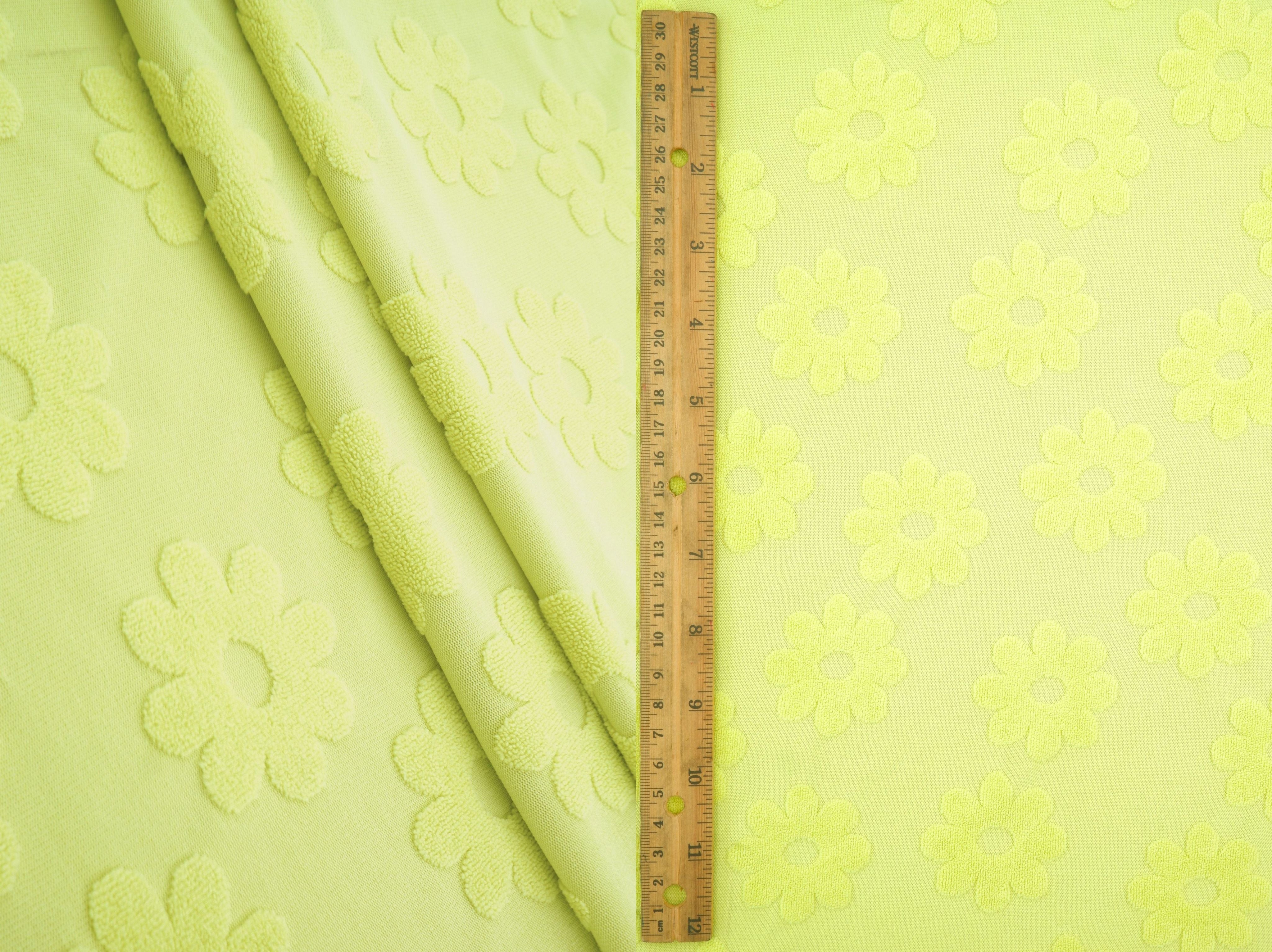 Daisy Floral Jacquard Knit Fabric - JACQ-4480