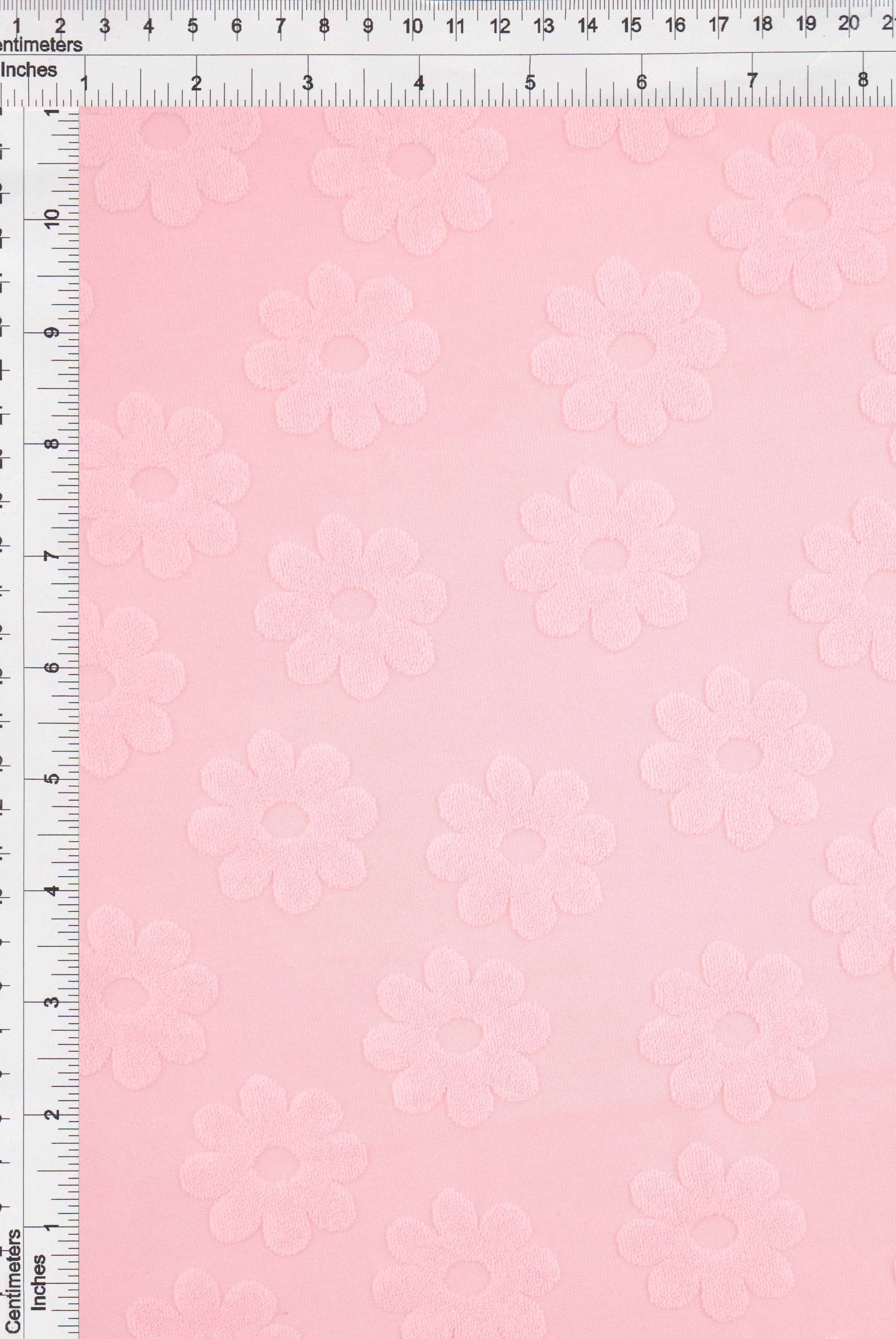 Daisy Floral Jacquard Knit Fabric - JACQ-4480