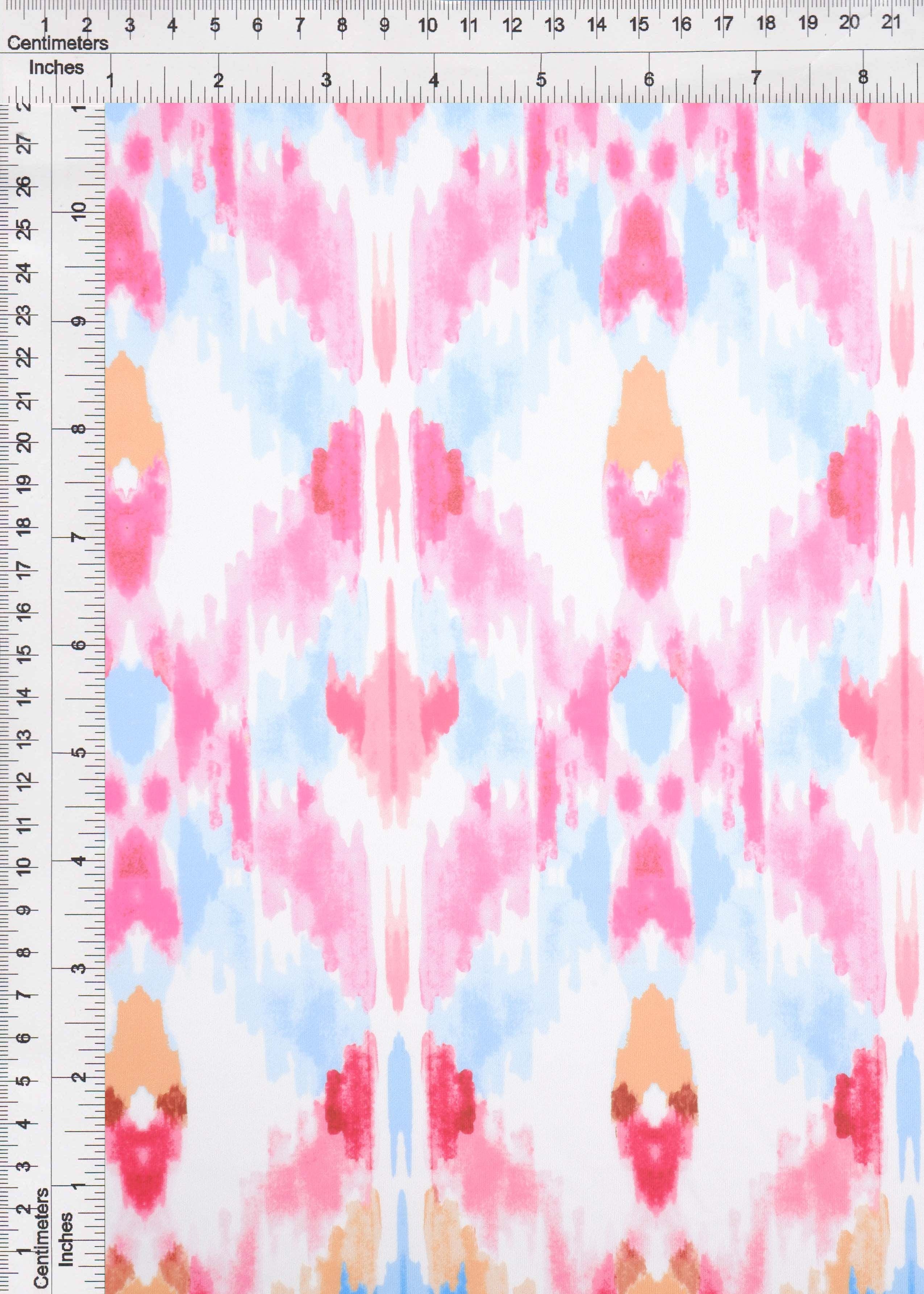 Aztec Tribal Digital Print DTY Knit Fabric - KNT4498-M11517D