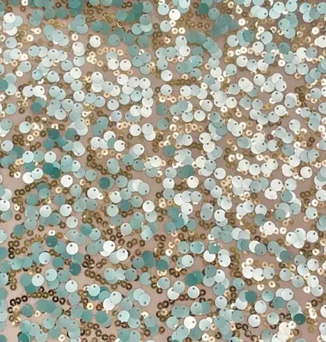 Sequin Mesh Stretch Fabric - MESH NYLON/PL