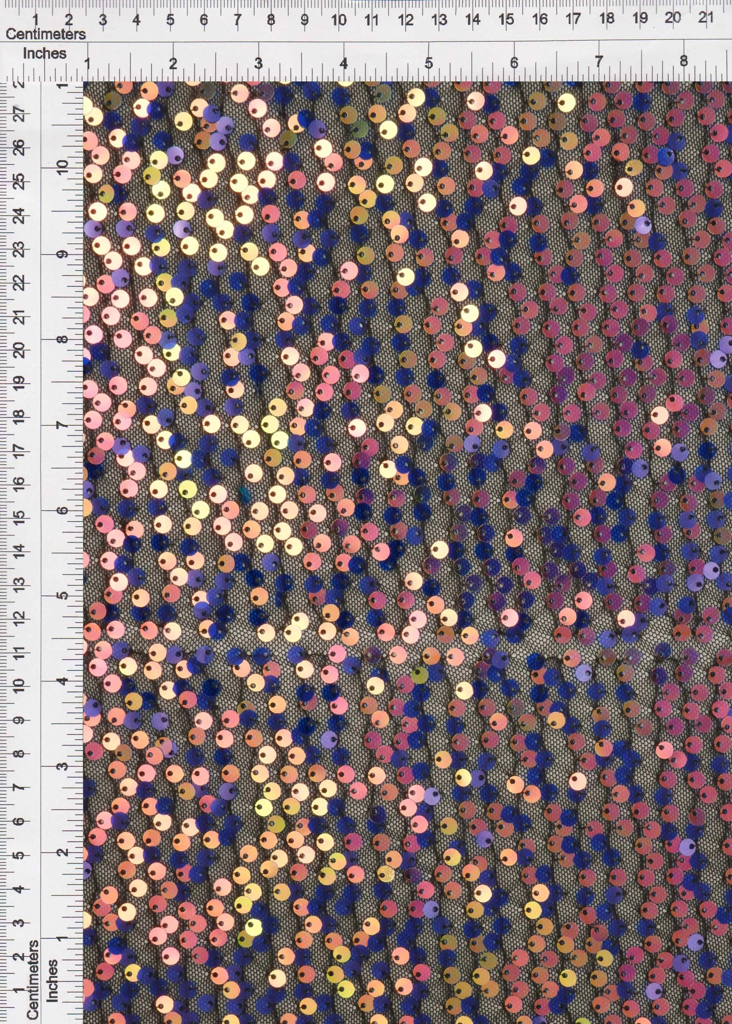 Sequin Mesh Stretch Fabric - MESH NYLON/PL