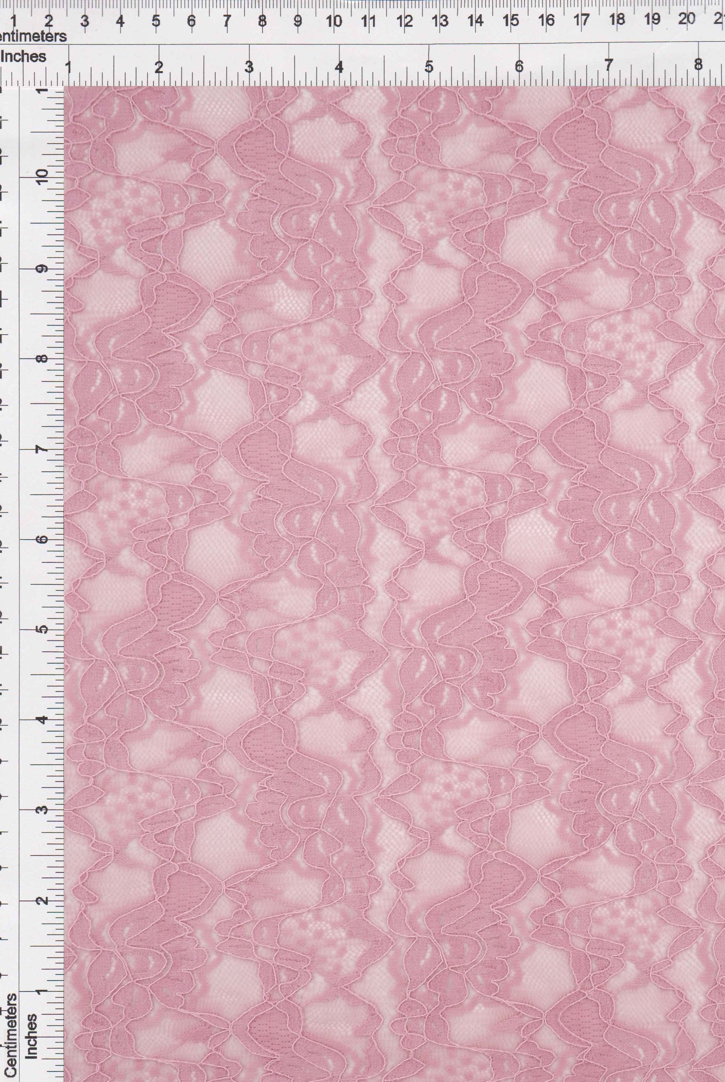 LACE4478 PINK DUSTY BLOUSE BODYSUIT BOTTOMS CAMI DRESS FLORAL LACE LOUNGEWEAR POLYESTER SOLID SPANDEX T-SHIRT TOPS TUNICS