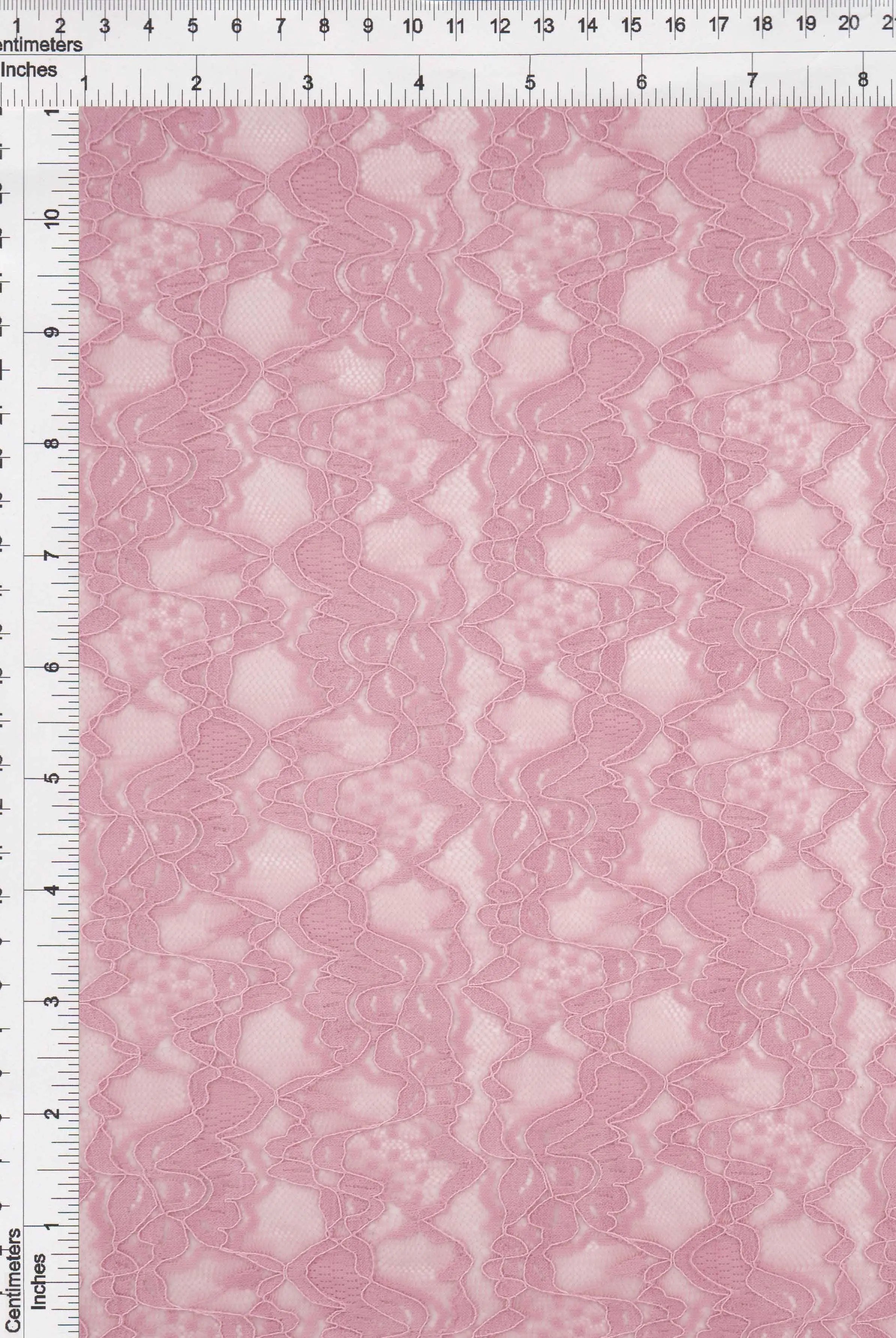 LACE4478 PINK DUSTY BLOUSE BODYSUIT BOTTOMS CAMI DRESS FLORAL LACE LOUNGEWEAR POLYESTER SOLID SPANDEX T-SHIRT TOPS TUNICS