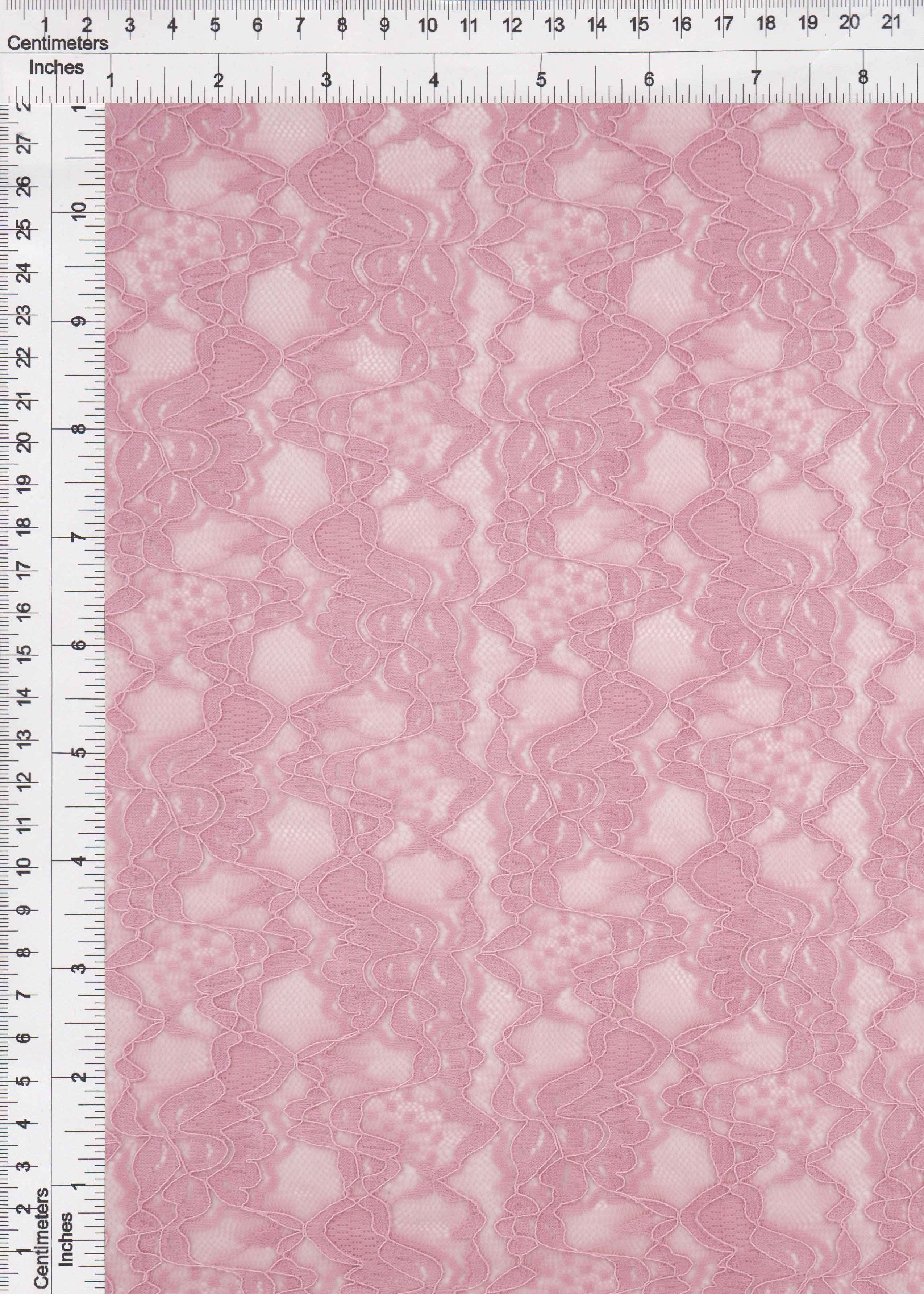 LACE4478 PINK DUSTY BLOUSE BODYSUIT BOTTOMS CAMI DRESS FLORAL LACE LOUNGEWEAR POLYESTER SOLID SPANDEX T-SHIRT TOPS TUNICS