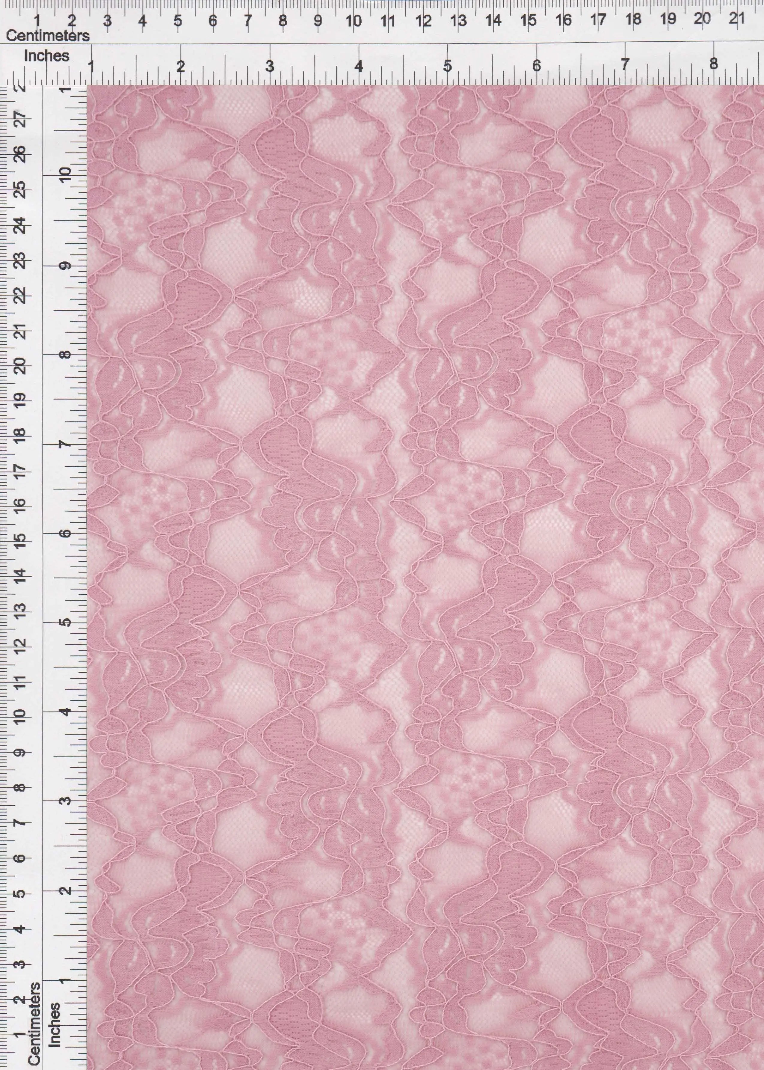 LACE4478 PINK DUSTY BLOUSE BODYSUIT BOTTOMS CAMI DRESS FLORAL LACE LOUNGEWEAR POLYESTER SOLID SPANDEX T-SHIRT TOPS TUNICS