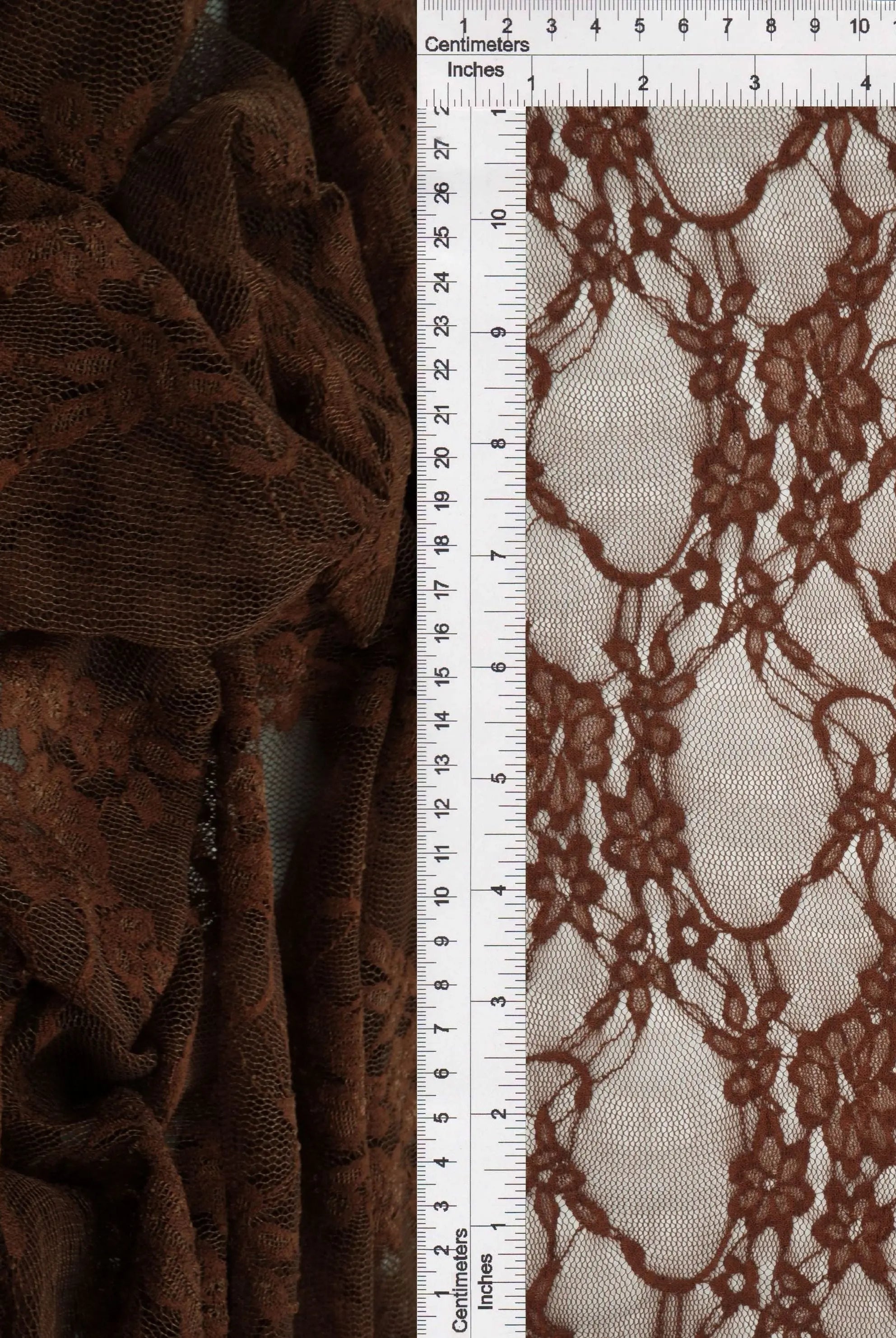 Nylon Floral Lace Fabric - LACE-1483