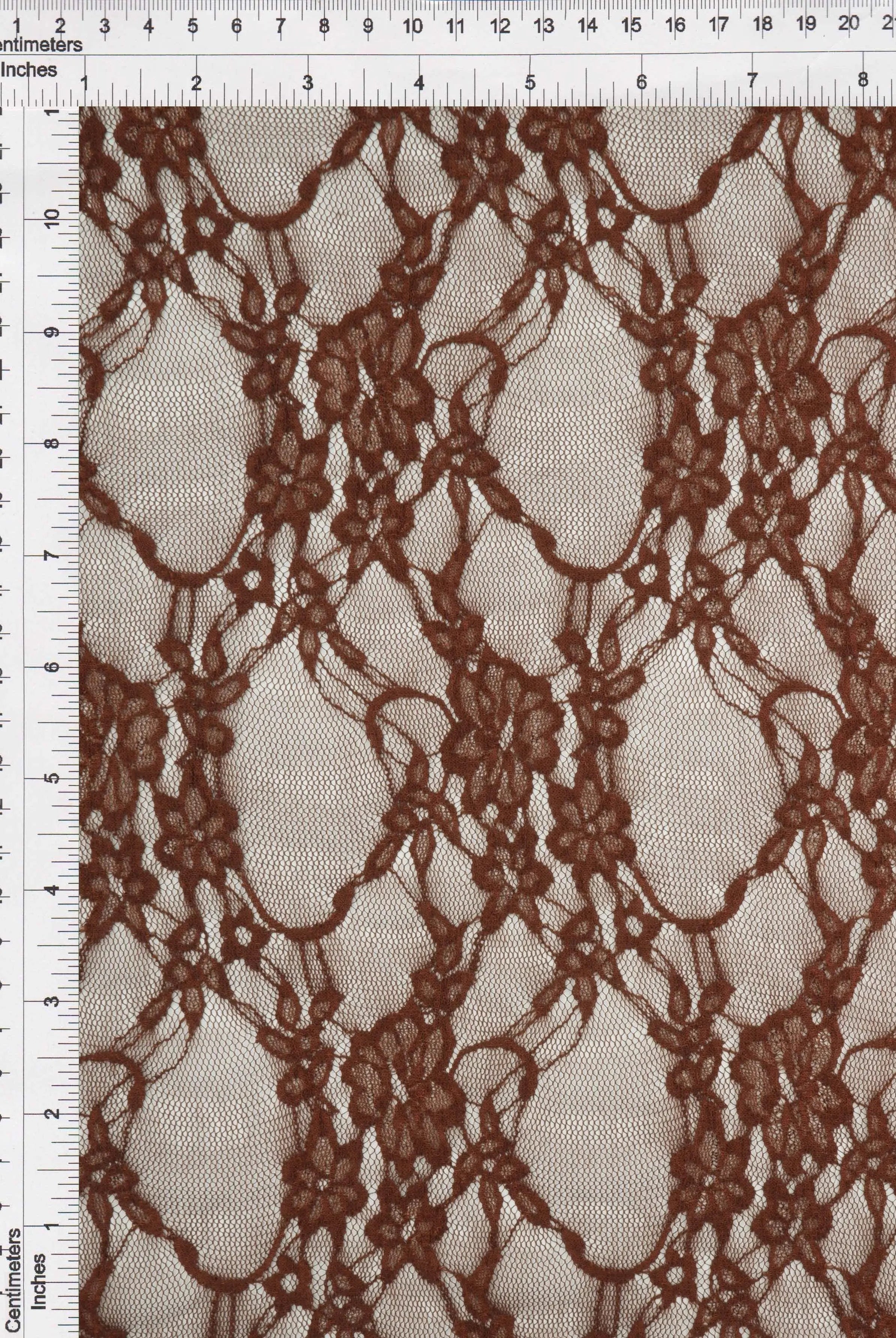 Nylon Floral Lace Fabric - LACE-1483