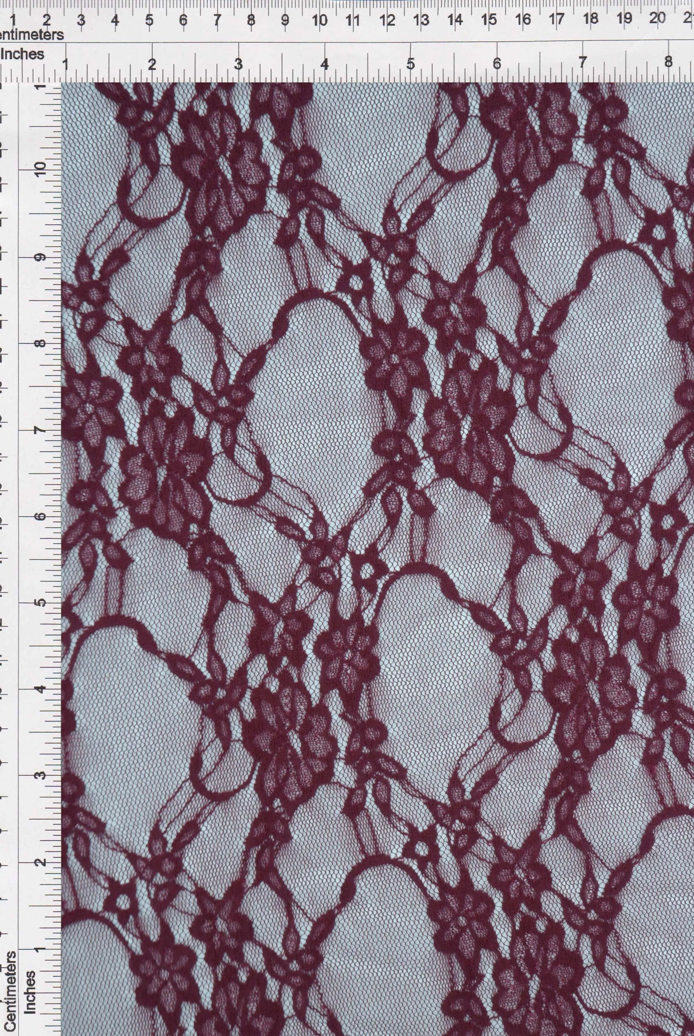 Nylon Floral Lace Fabric - LACE-1483