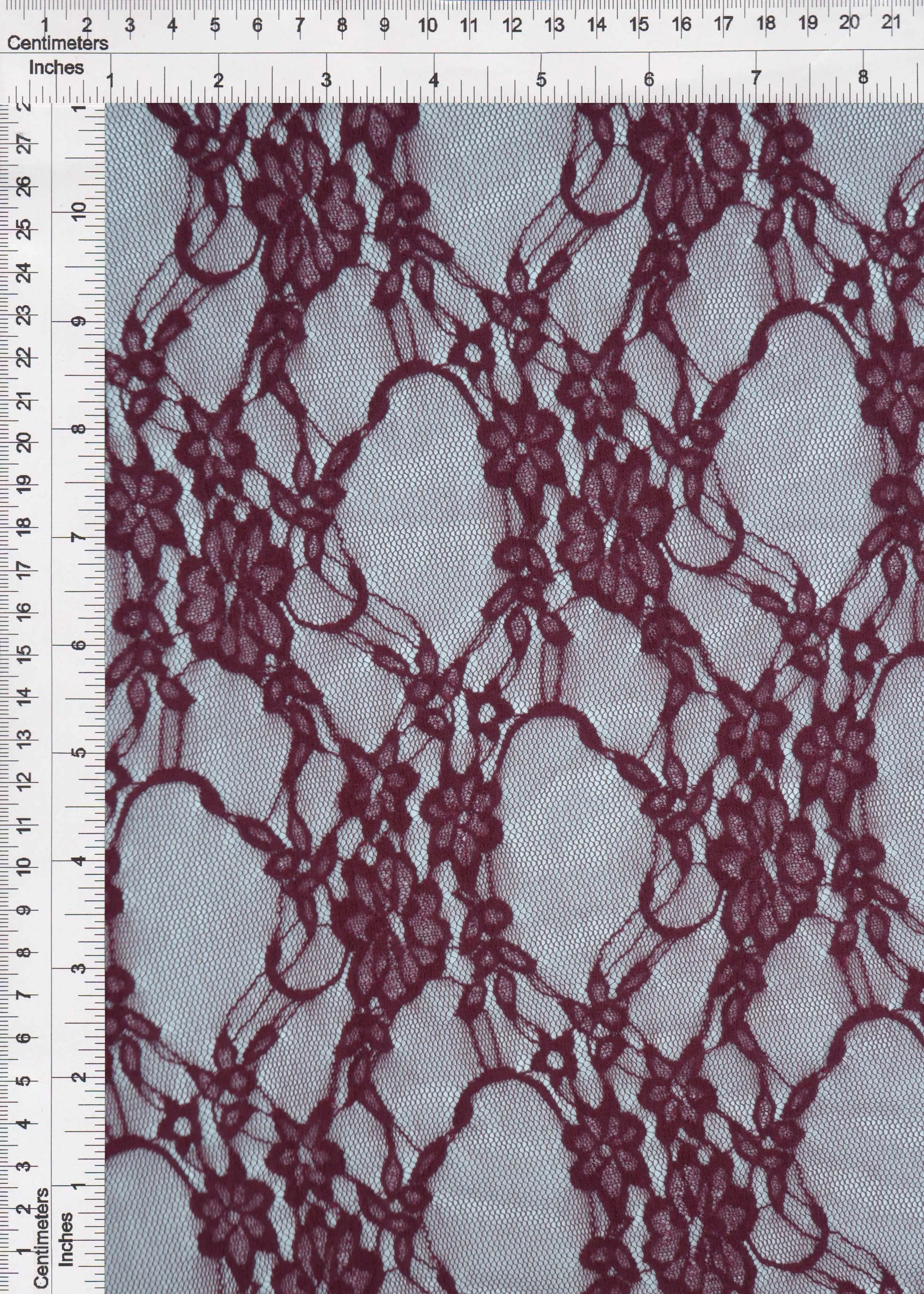 LACE-1483 BURGUNDY BLOUSE BOTTOMS CAMI DRESS FLORAL LACE LOUNGEWEAR NYLON SKIRTS SOLID SPANDEX TOPS