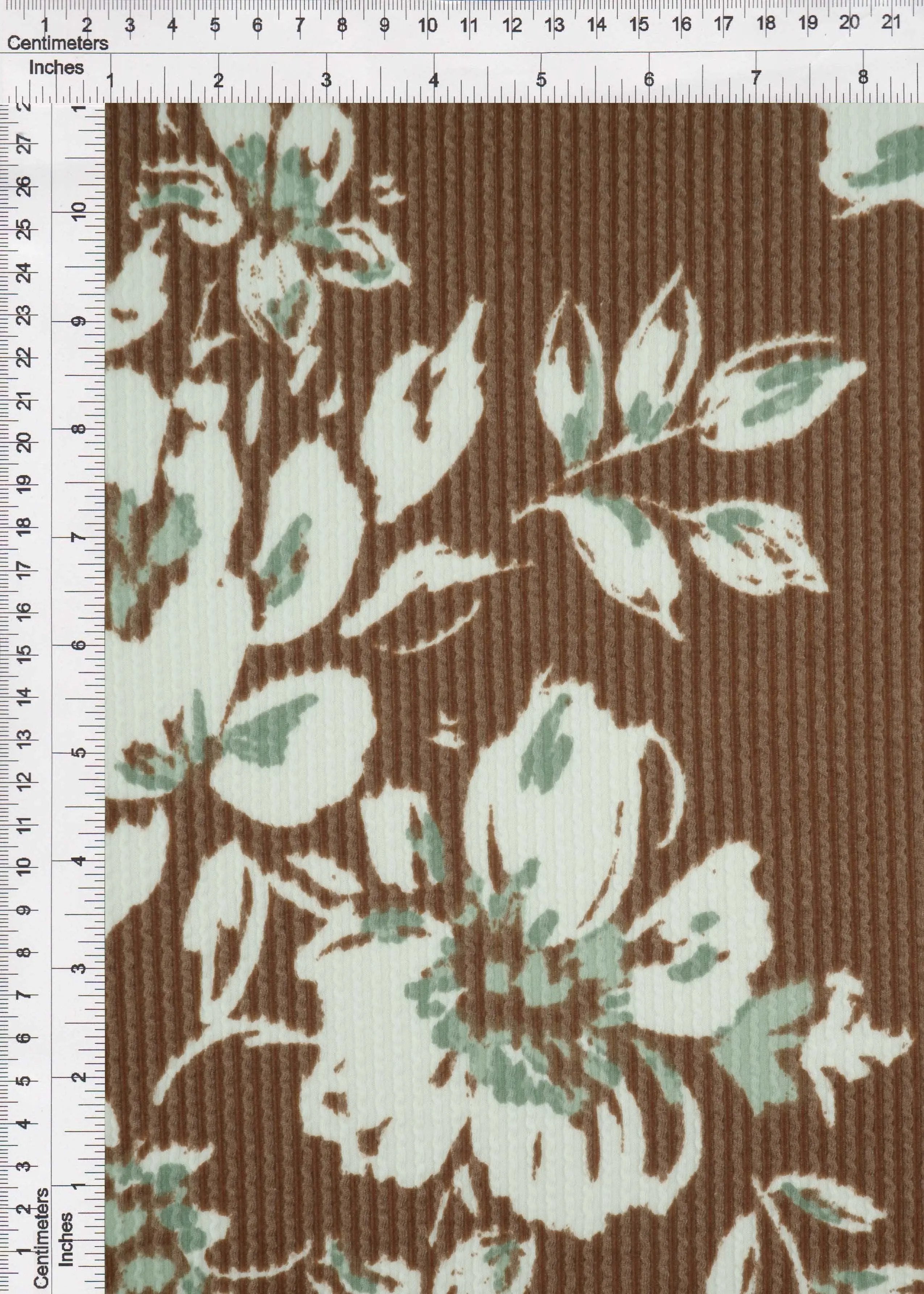 KNT4463-MS11520 BROWN KNIT