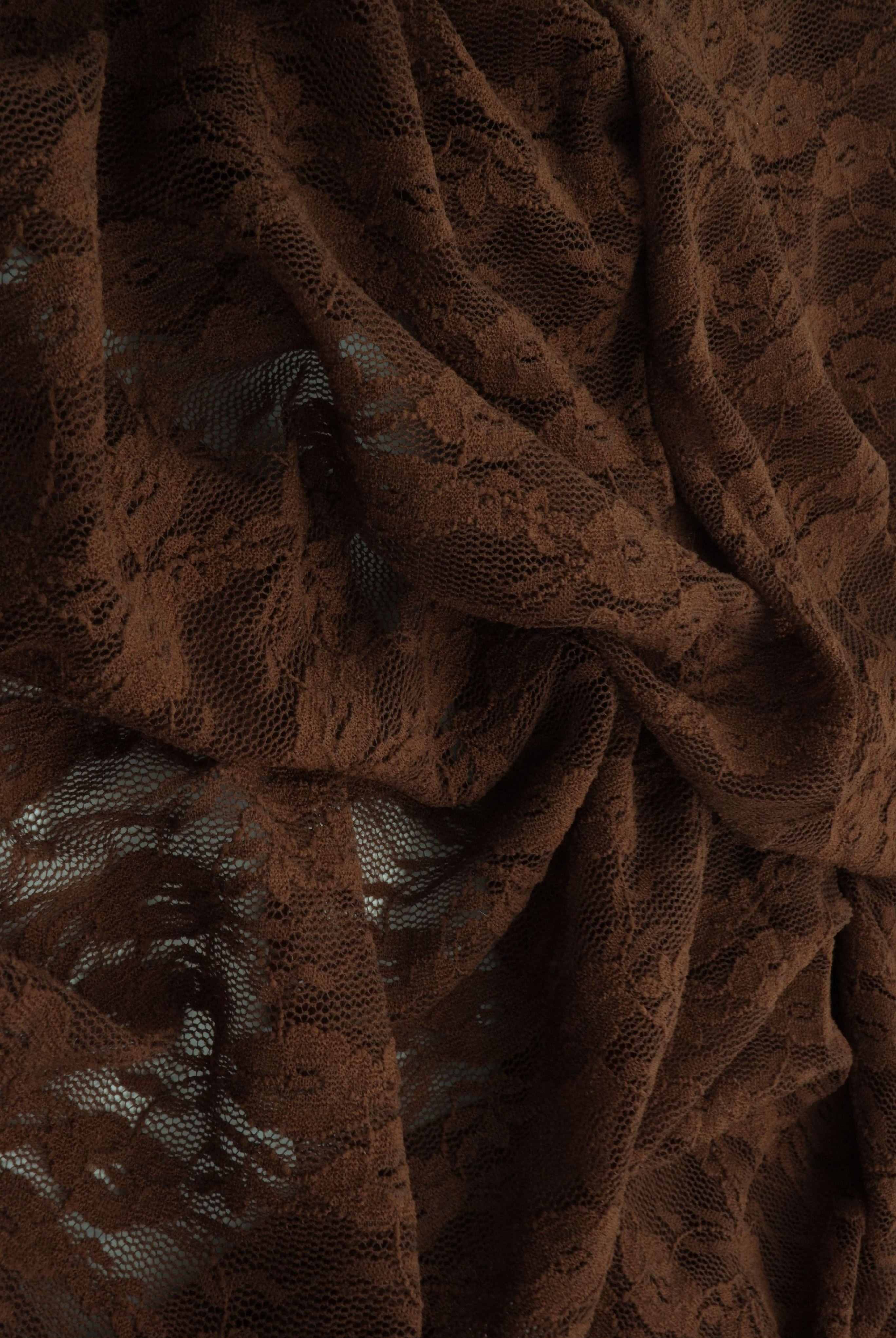 Floral Stretch Lace Fabric - LACE-4481