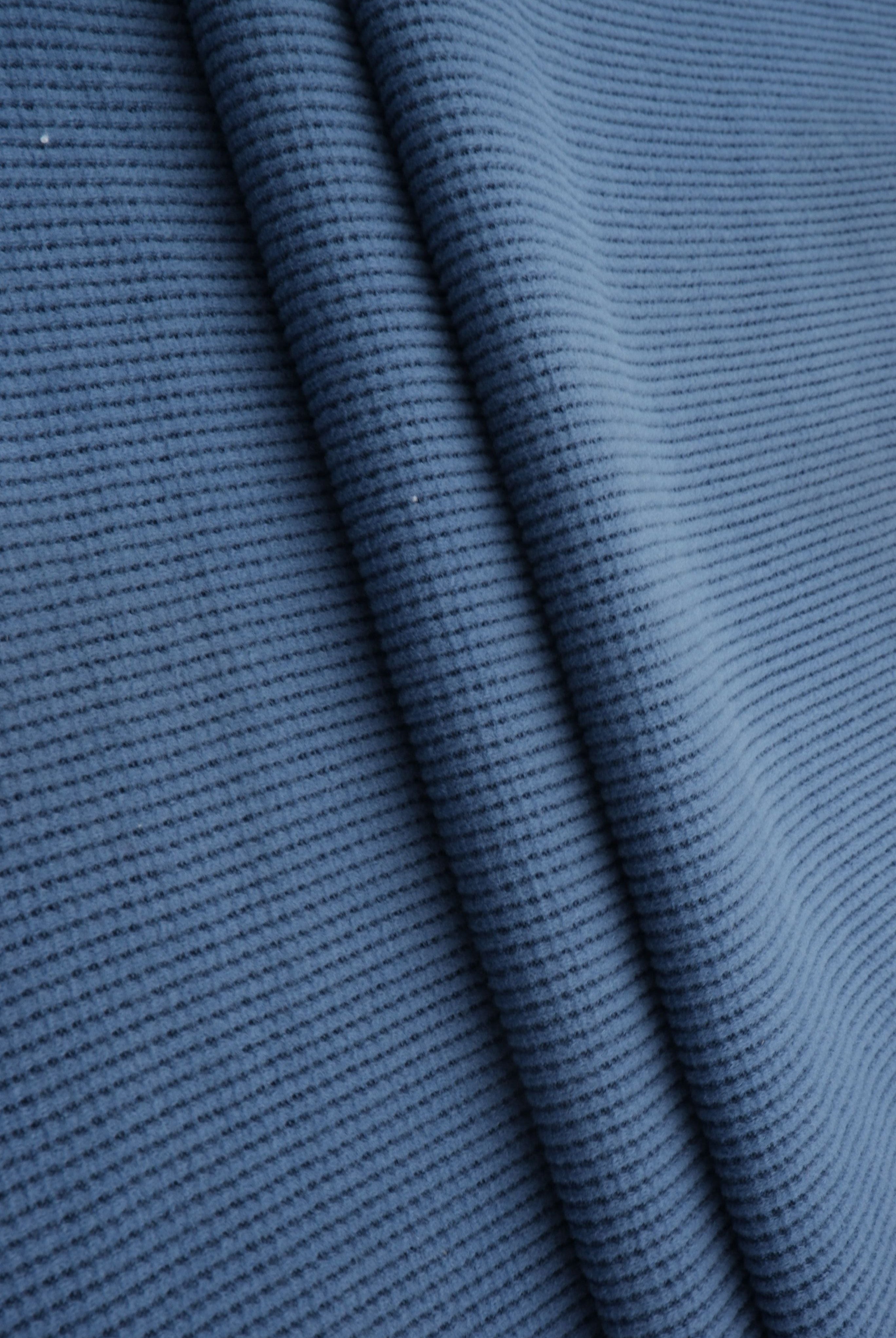 Solid Fleece Waffle Knit Fabric - KNT4612