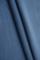 KNT4612 DENIM BLUE BOTTOMS KNIT NO-PRINT PANTS SKIRTS SOLID-B STRETCH SWEATER SWEATSHIRT TOPS TUNICS WAFFLE