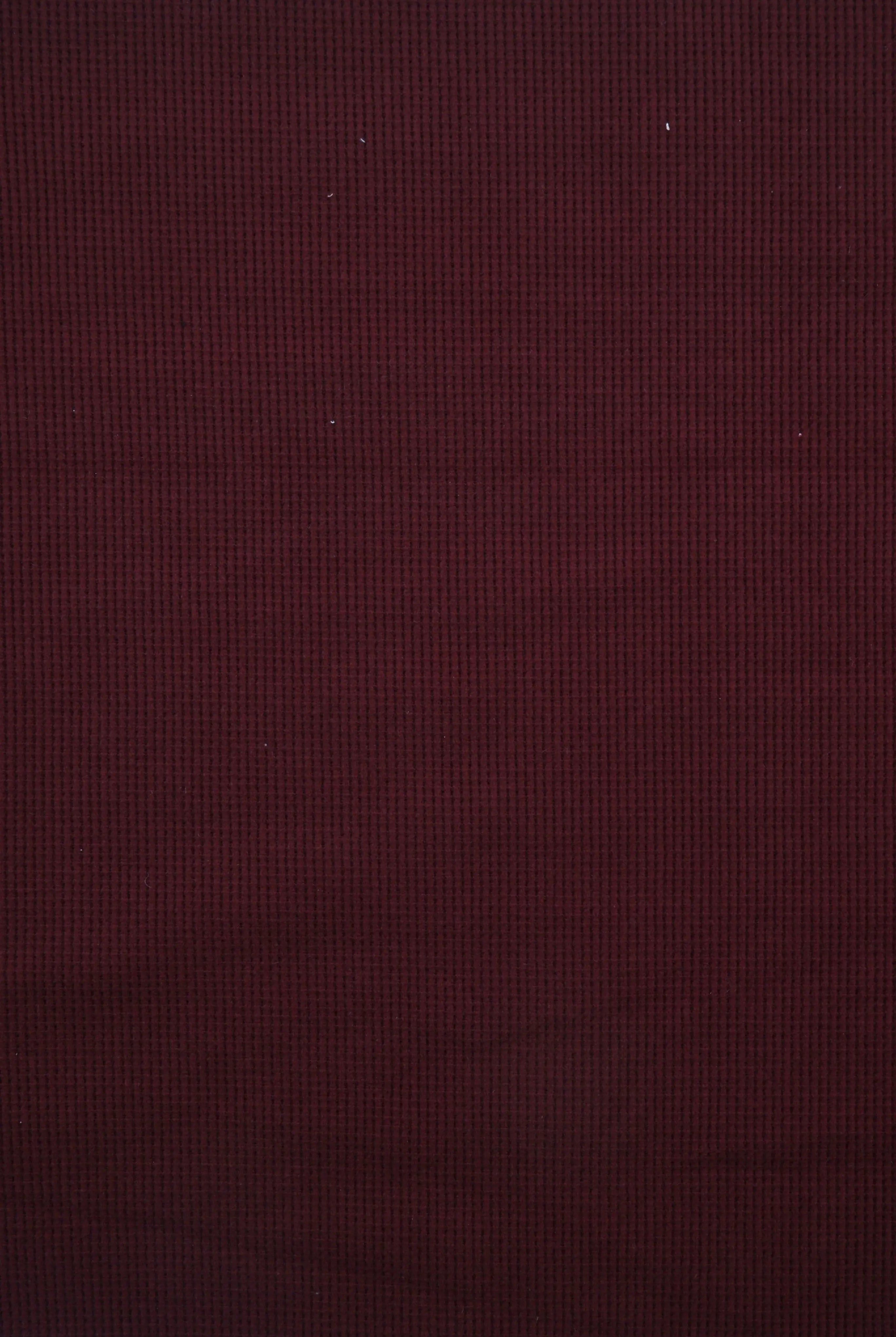 KNT4612 BURGUNDY BOTTOMS KNIT NO-PRINT PANTS SKIRTS SOLID-B STRETCH SWEATER SWEATSHIRT TOPS TUNICS WAFFLE