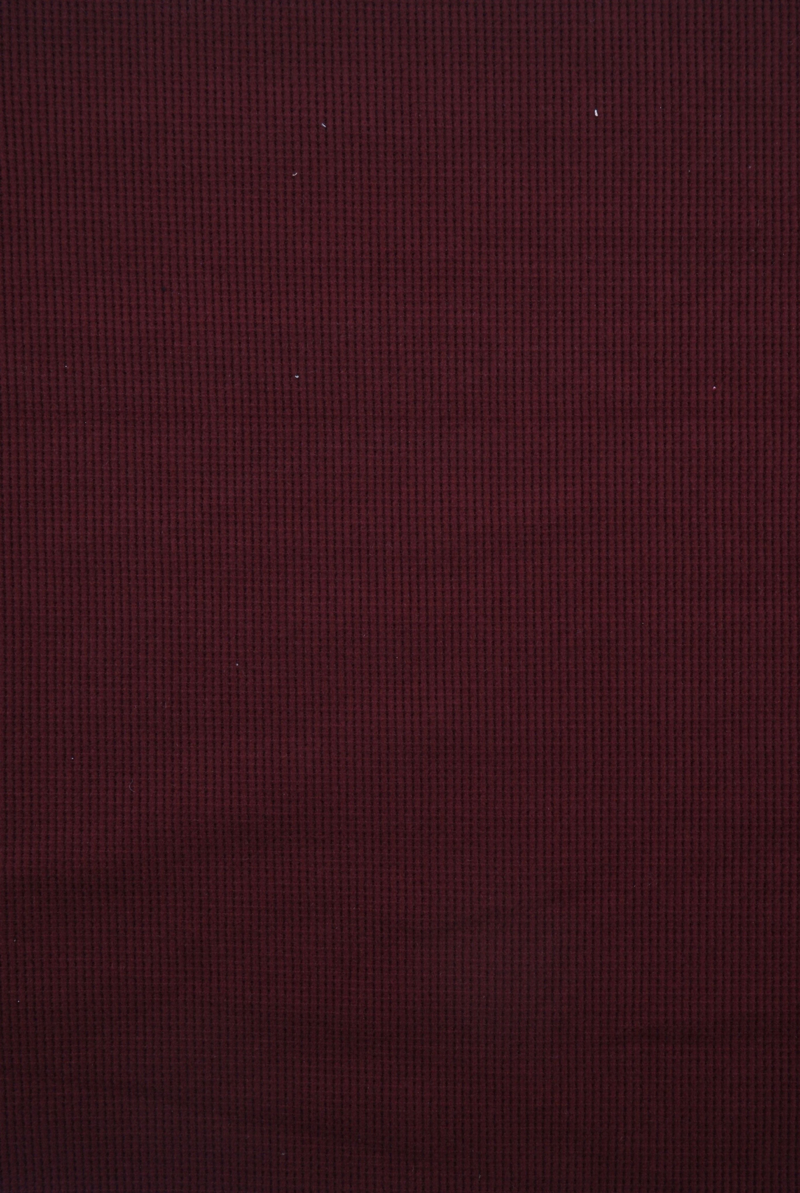 Solid Fleece Waffle Knit Fabric - KNT4612