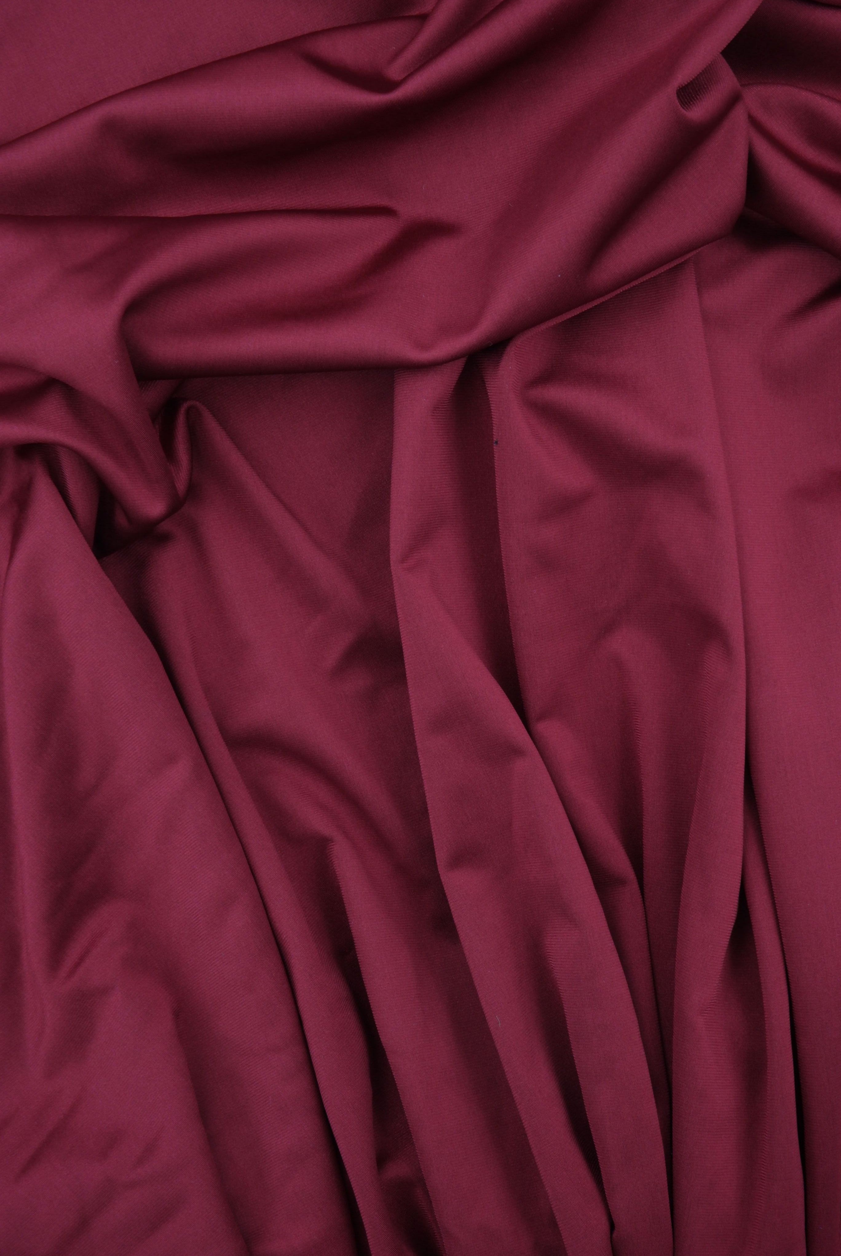 KNT4230 BURGUNDY ACTIVEWEAR BIKER SHORTS BODYSUIT BOTTOMS CAMI DRESS JERSEY KNIT LOUNGEWEAR NO-PRINT PANTS POLYESTER SHINY SKIRTS SOLID SPANDEX STRETCH SUBLIMATION TOPS TUNICS YOGA