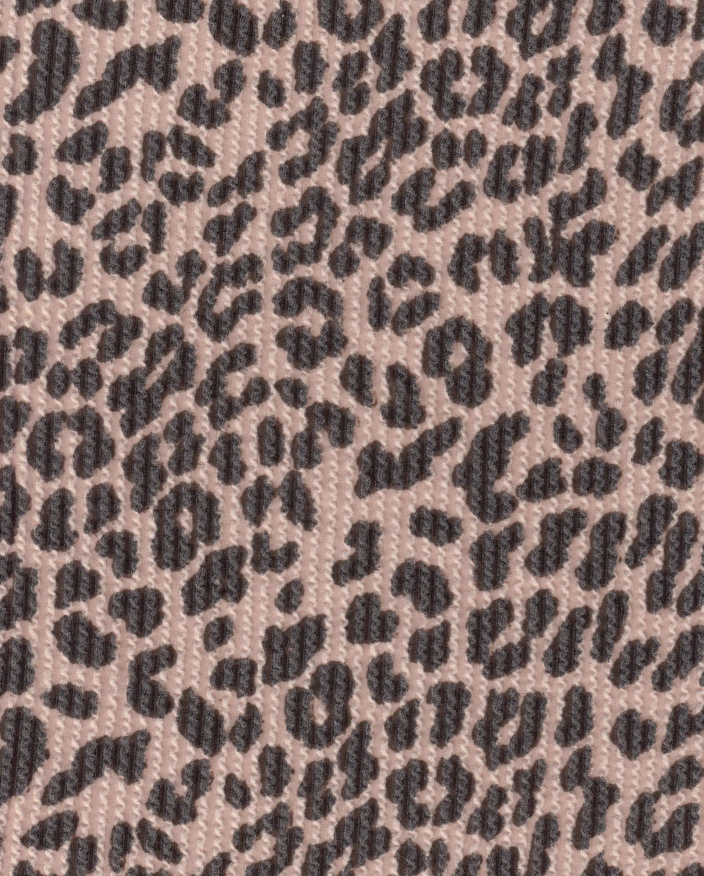 KNT4463-S304102 TAUPE ACTIVEWEAR ANIMAL BODYSUIT DOUBLE KNIT DRESS JACQUARD PANTS POLYESTER RAYON RIB SKIRTS SOLID SPANDEX STRETCH URBAN