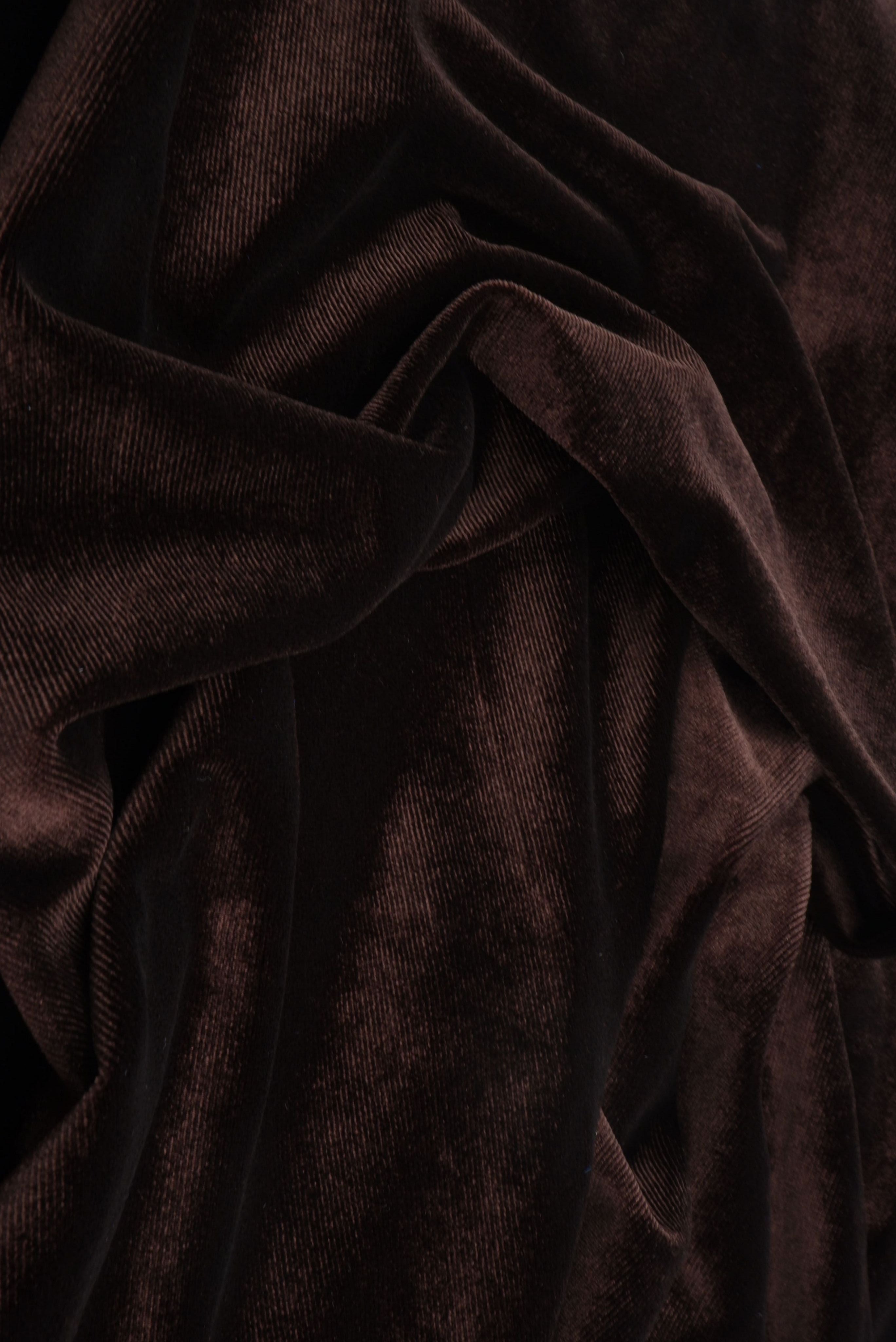 Velvet Solid Stretch Knit Fabric - KNT3850