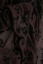 FLOCK-MS11563 BROWN/BLACK MESH