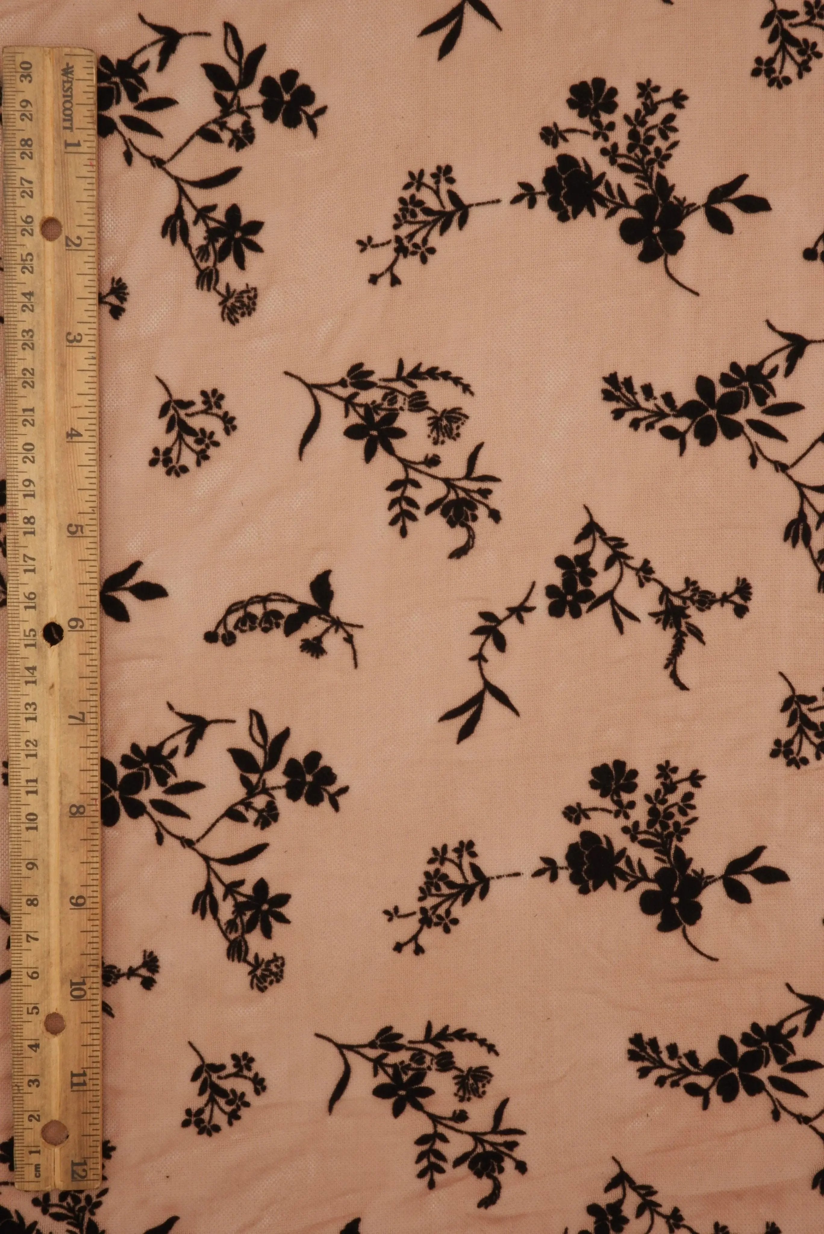 FLOCK-MS11563 MOCHA/BLACK MESH