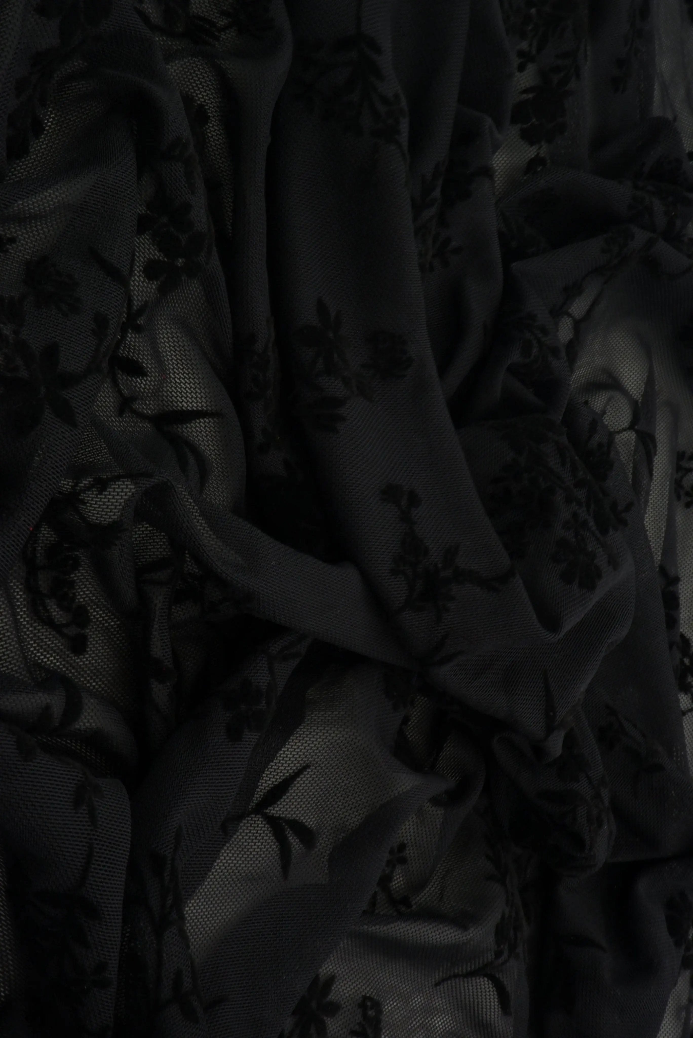 FLOCK-MS11563 BLACK MESH