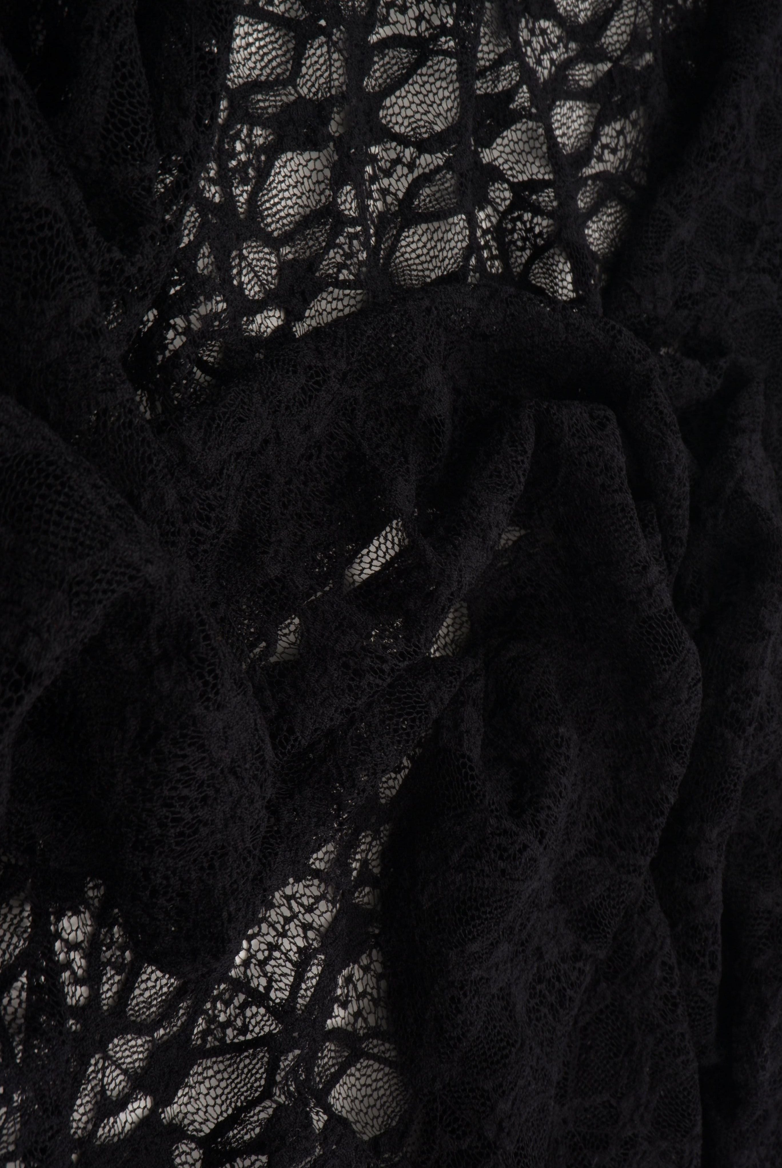 Bubble Ditsy Flower Lace Fabric - LACE4661