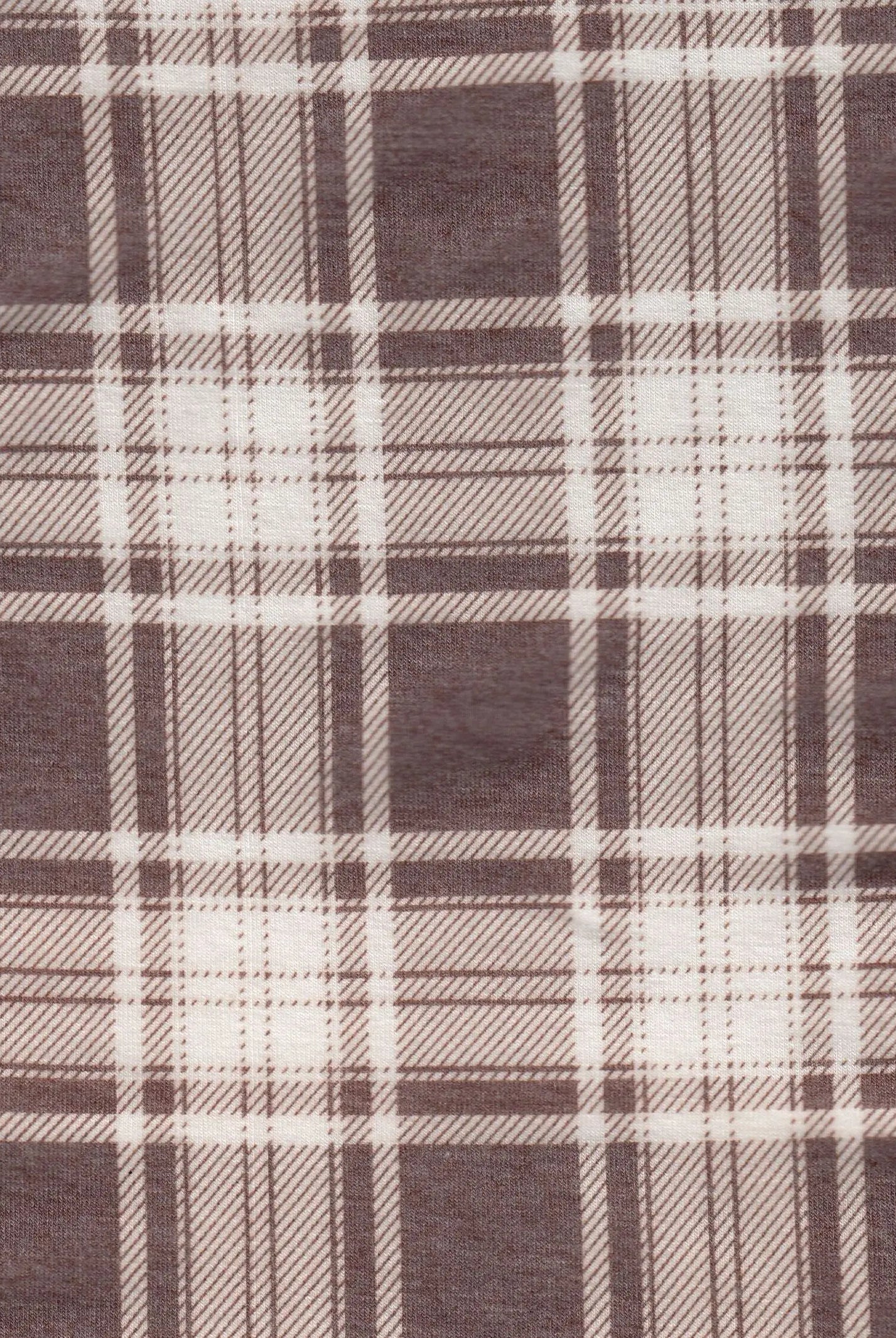 KNT1304-DU1073 BROWN KNIT